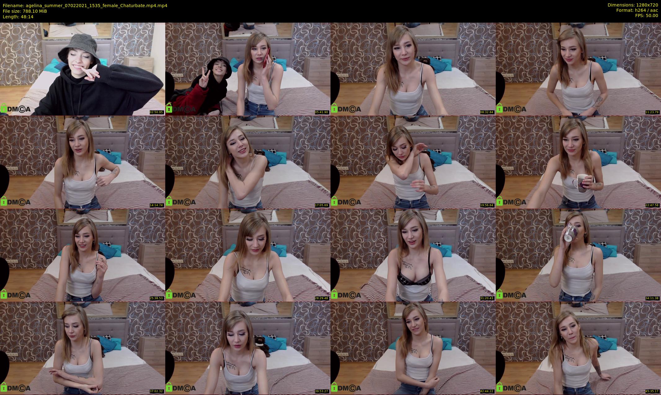 agelina_summer — 49 minute Chaturbate female cam show recording, 720p, Feb 7, 2021