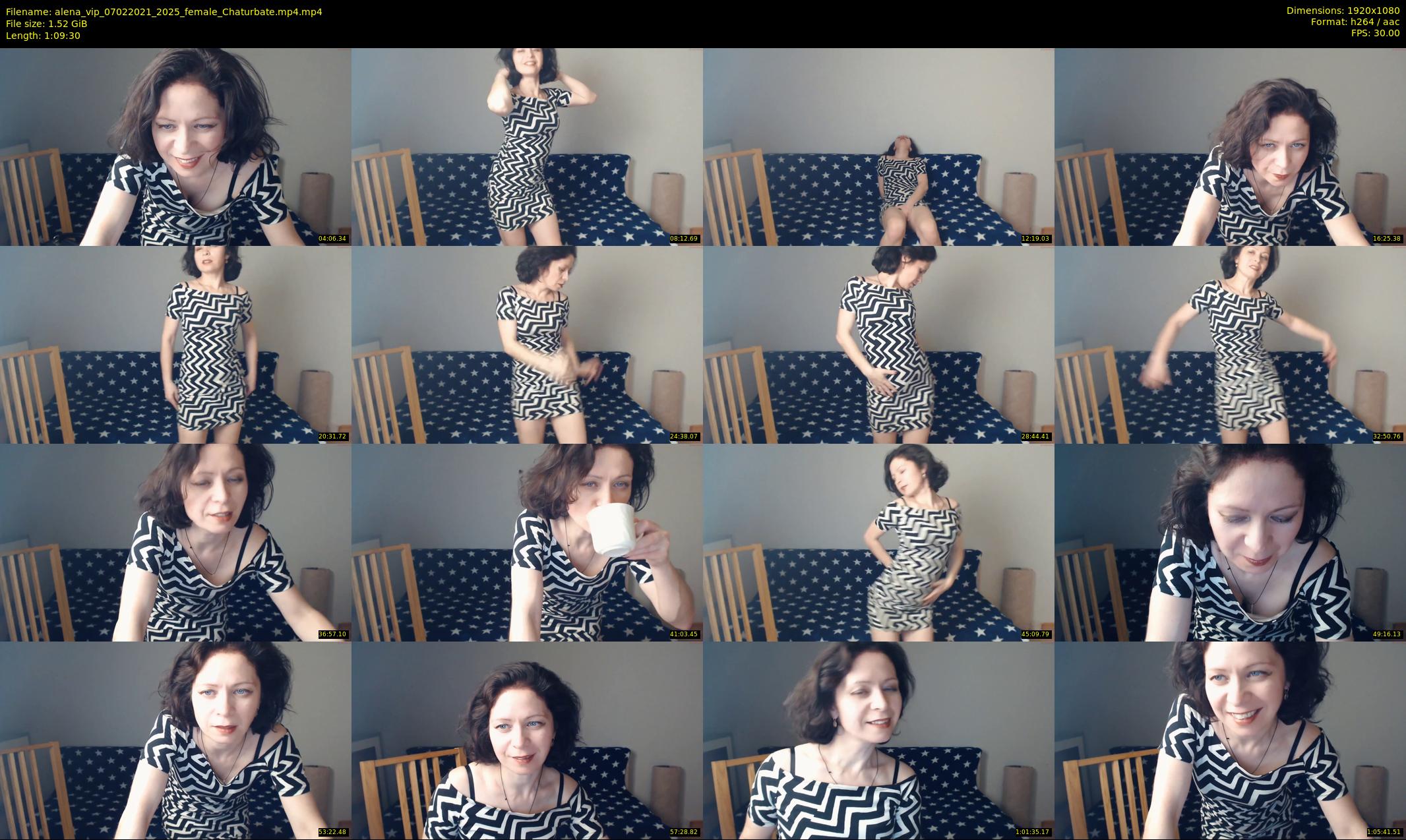 alena_vip — 70 minute Chaturbate female cam show recording, 1080p, Feb 7, 2021