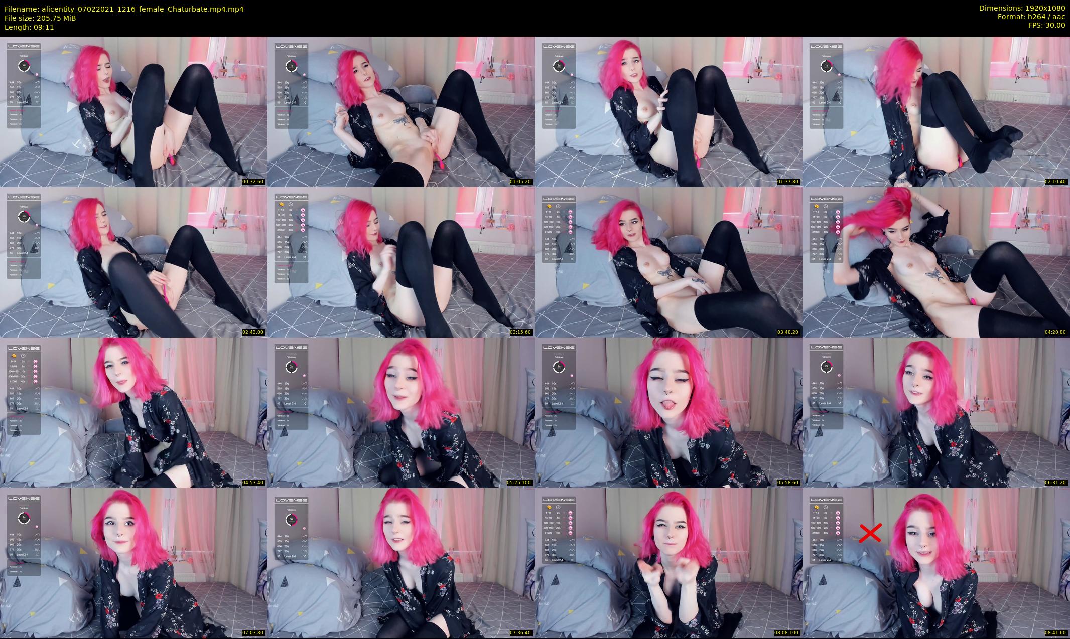 alicentity — 10 minute Chaturbate female cam show recording, 1080p, Feb 7, 2021
