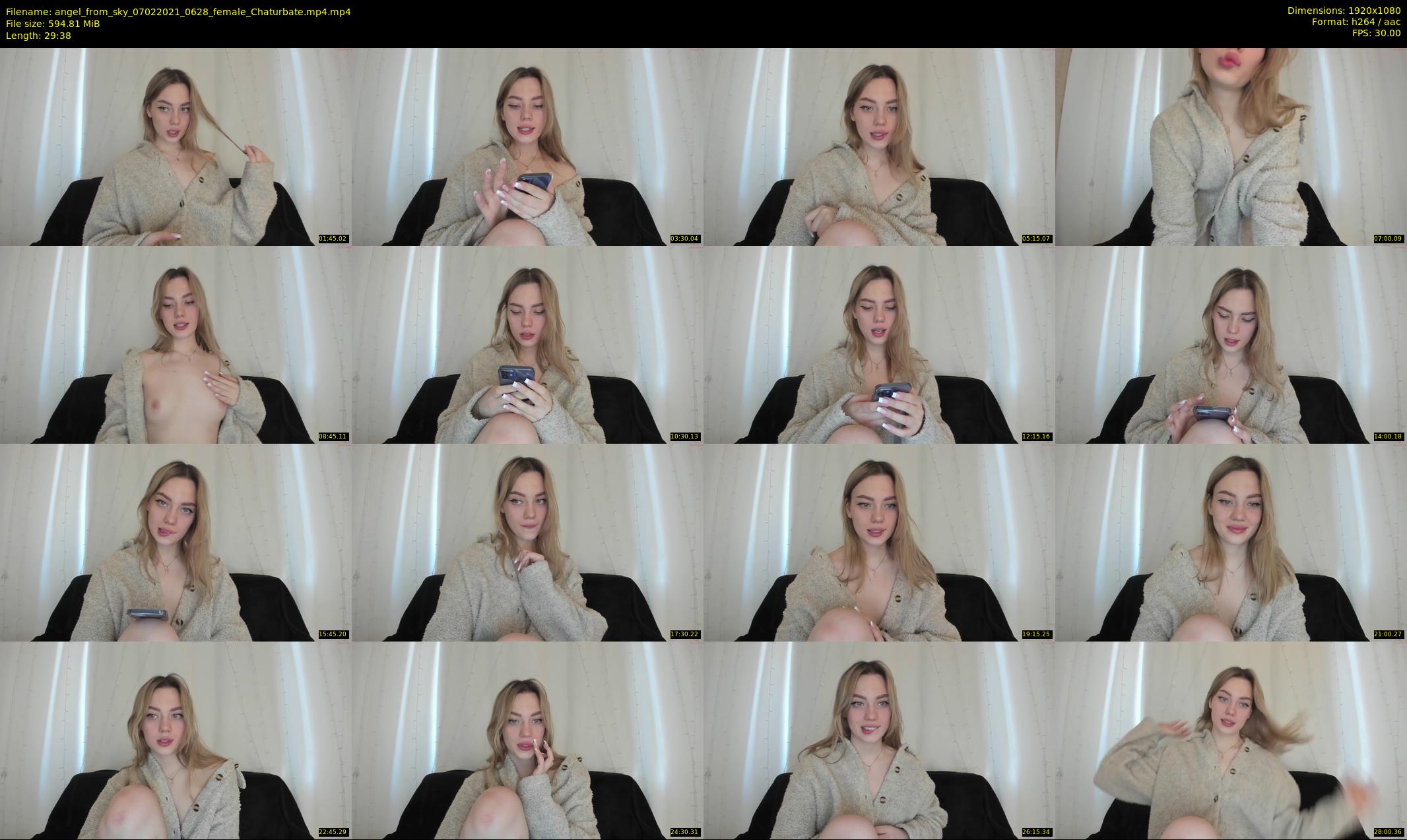 angel_from_sky — 30 minute Chaturbate female cam show recording, 1080p, Feb 7, 2021