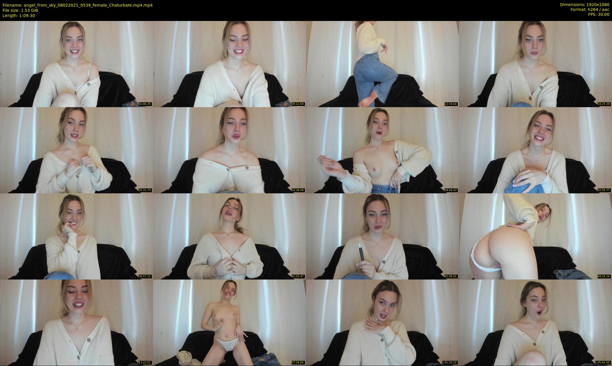angel_from_sky — 70 minute Chaturbate female cam show recording, 1080p, Feb 8, 2021
