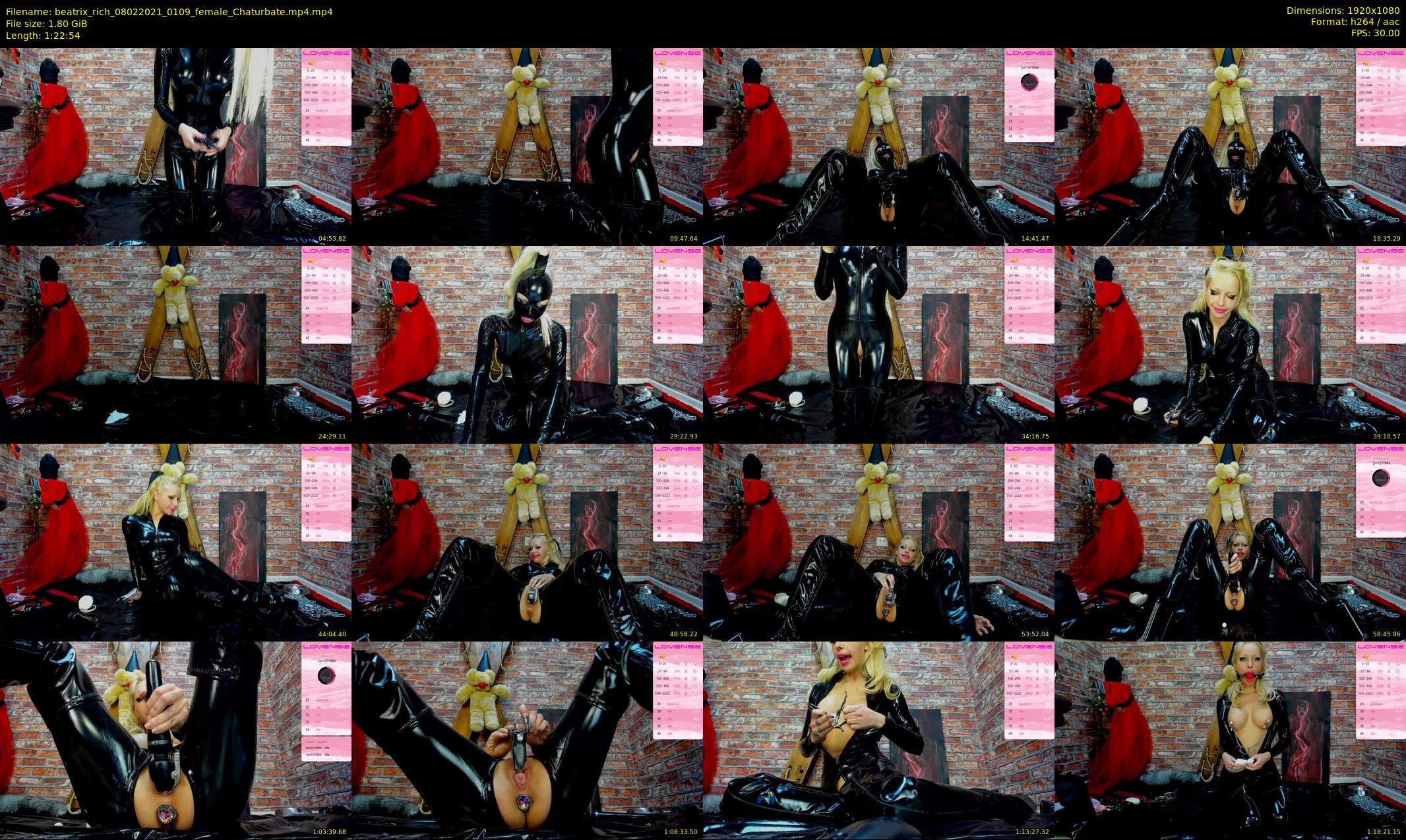 beatrix_rich — 83 minute Chaturbate female cam show recording, 1080p, Feb 8, 2021