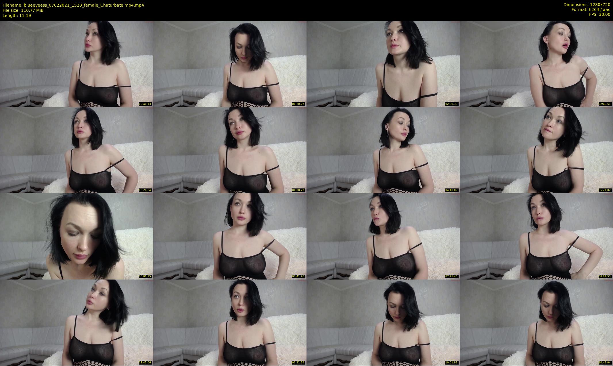 blueeyeess — 12 minute Chaturbate female cam show recording, 720p, Feb 7, 2021