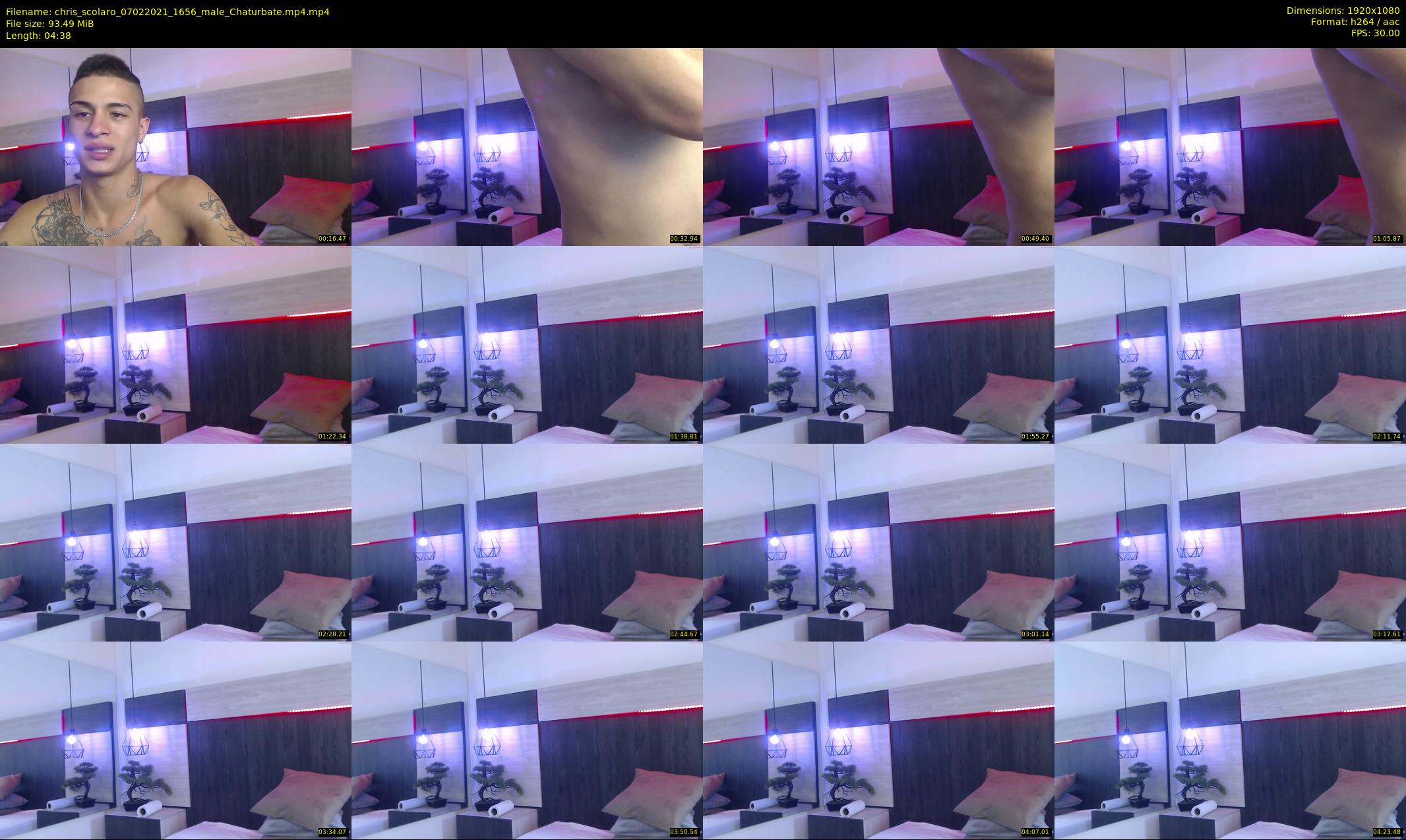 chris_scolaro — 5 minute Chaturbate male cam show recording, 1080p, Feb 7, 2021