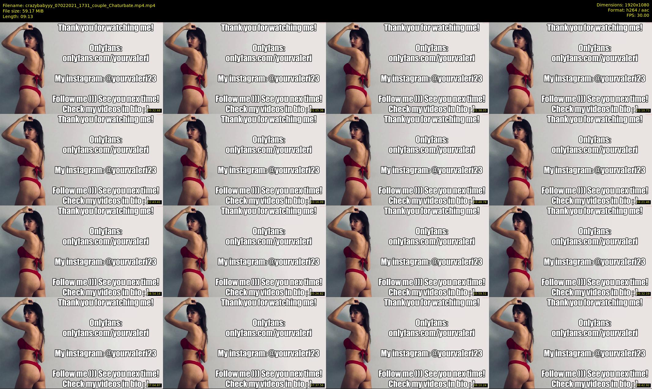 crazybabyyy — 10 minute Chaturbate couple cam show recording, 1080p, Feb 7, 2021