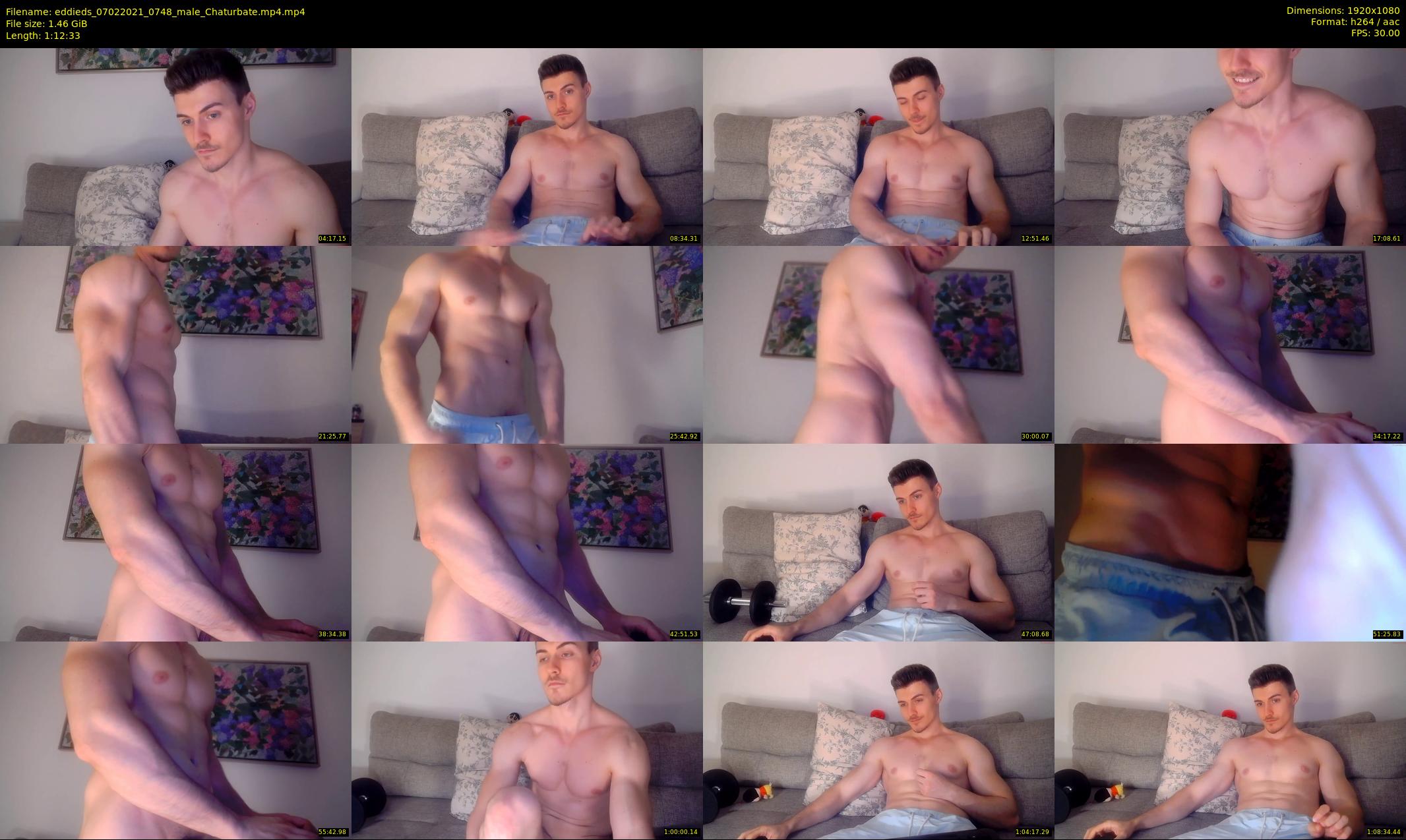 eddieds — 73 minute Chaturbate male cam show recording, 1080p, Feb 7, 2021