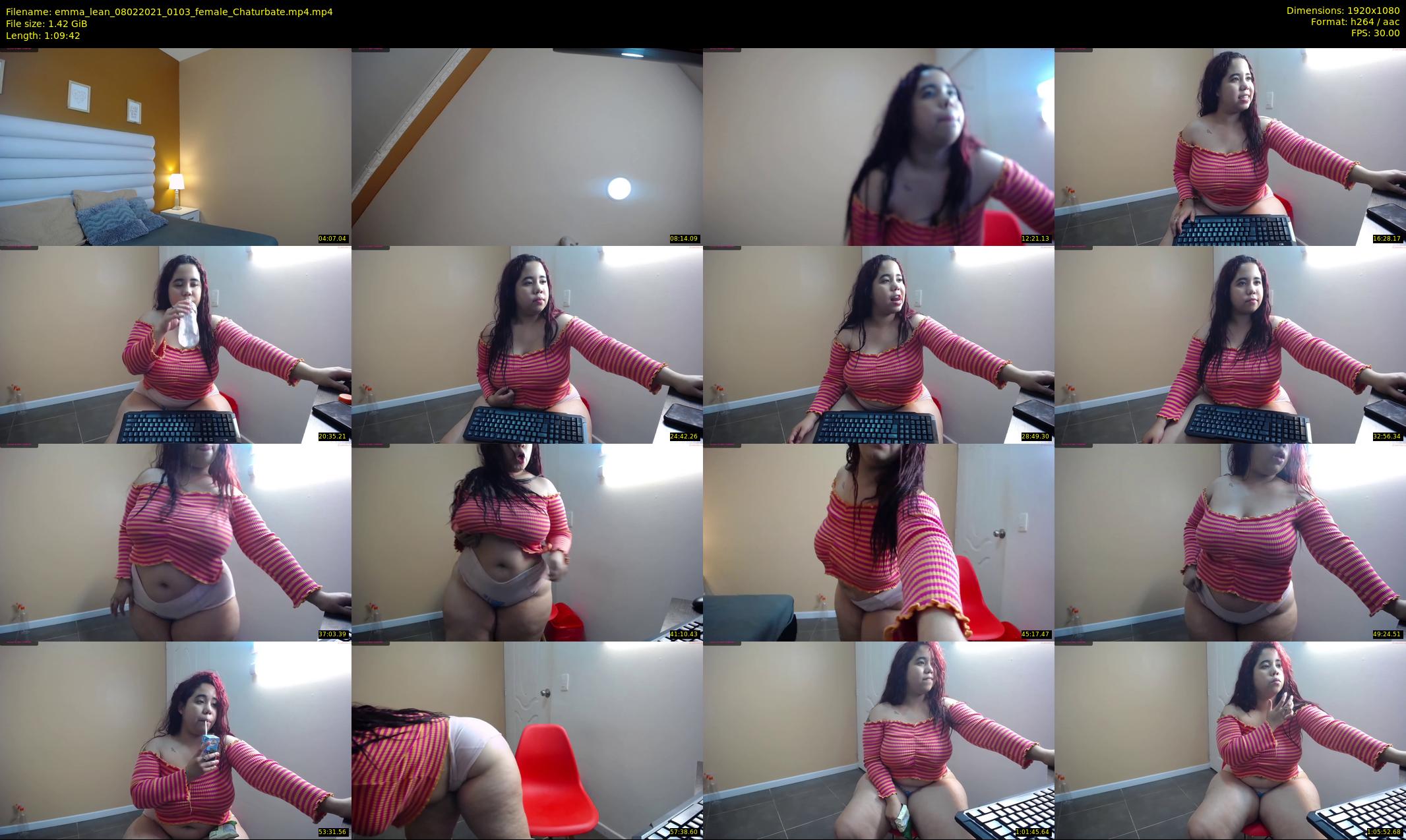 emma_lean — 70 minute Chaturbate female cam show recording, 1080p, Feb 8, 2021