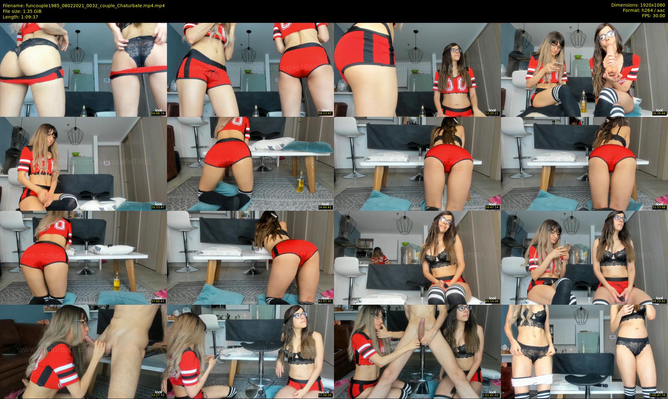 funcouple1985 — 70 minute Chaturbate couple cam show recording, 1080p, Feb 8, 2021