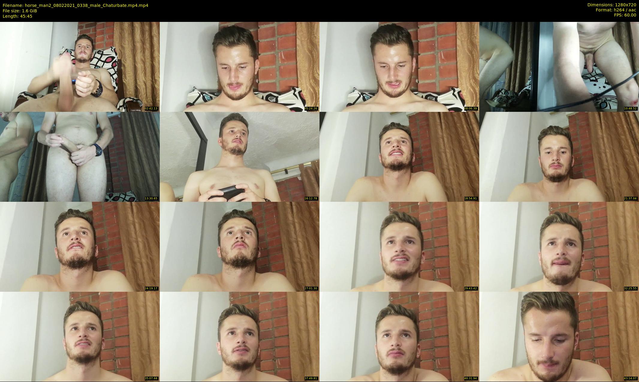 horse_man2 — 46 minute Chaturbate male cam show recording, 720p, Feb 8, 2021