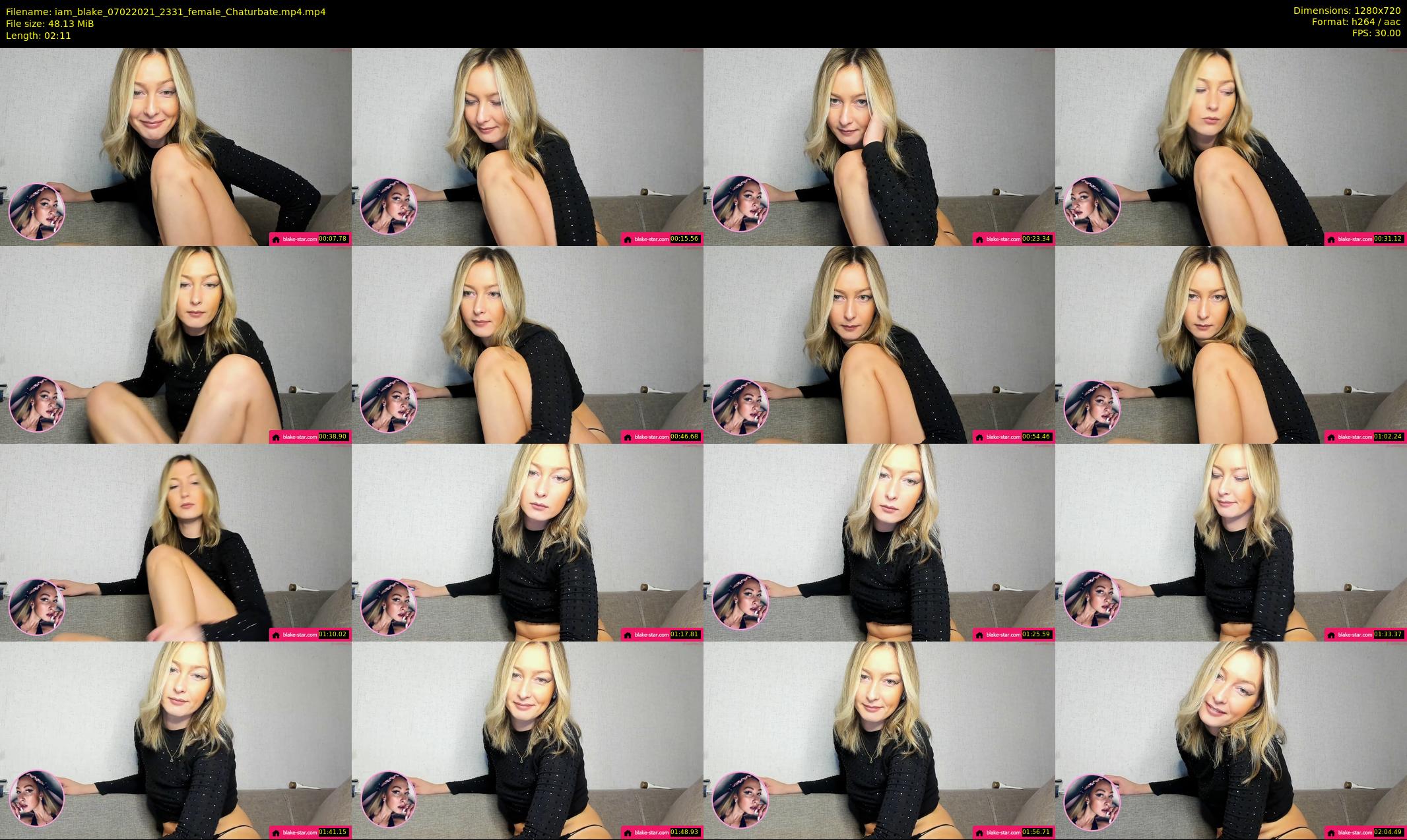 iam_blake — 3 minute Chaturbate female cam show recording, 720p, Feb 7, 2021