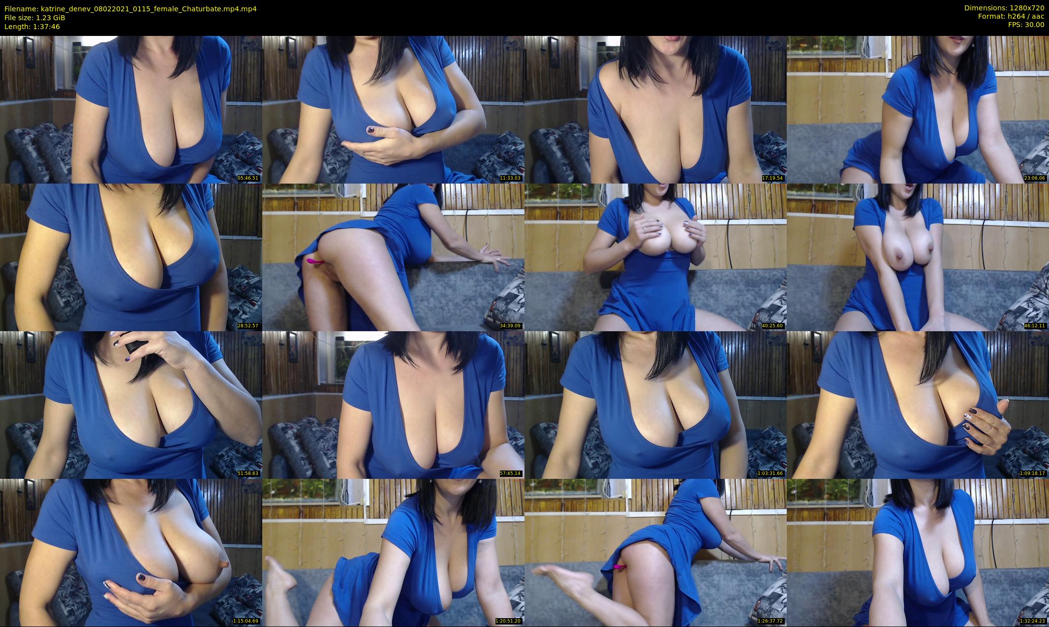 katrine_denev — 98 minute Chaturbate female cam show recording, 720p, Feb 8, 2021