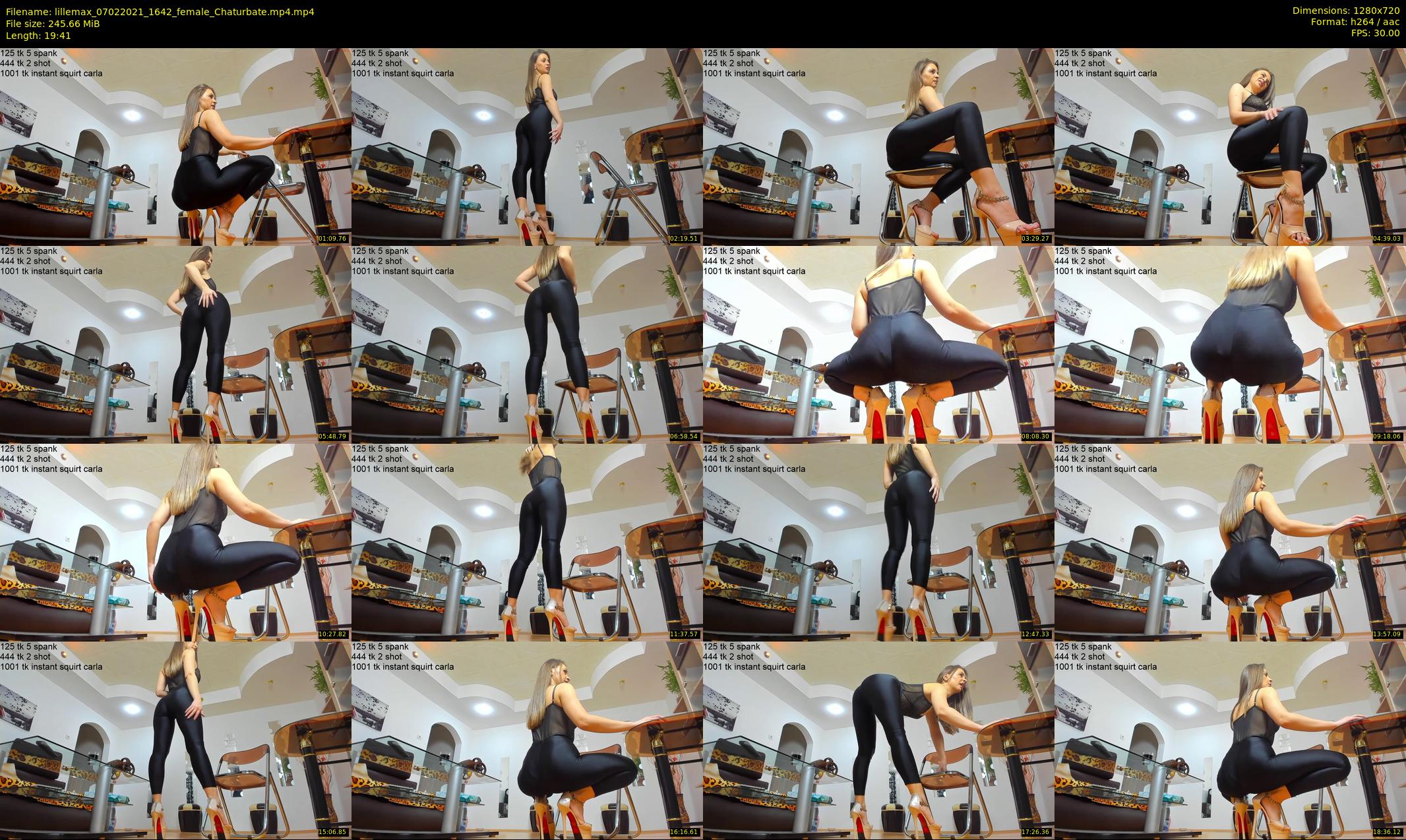 lillemax — 20 minute Chaturbate female cam show recording, 720p, Feb 7, 2021