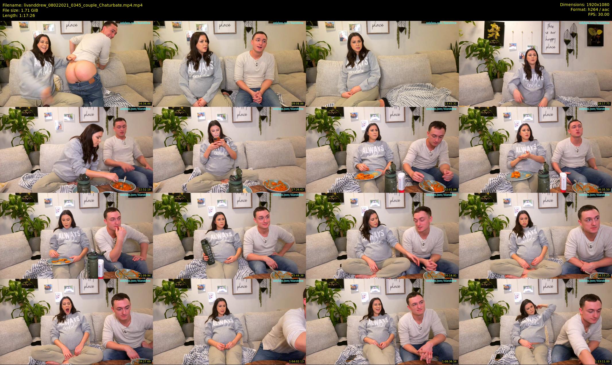 livanddrew — 78 minute Chaturbate couple cam show recording, 1080p, Feb 8, 2021