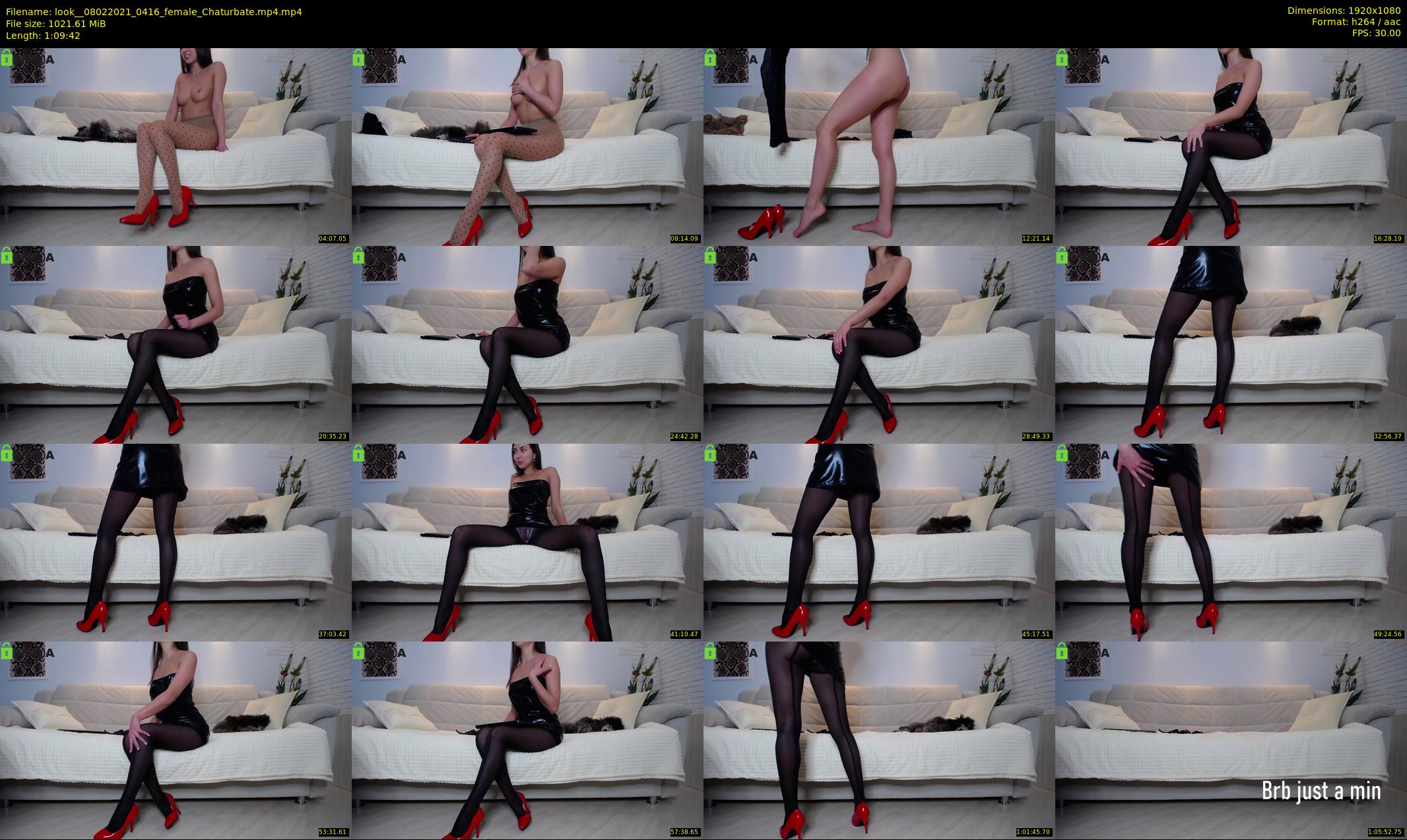 look_ — 70 minute Chaturbate female cam show recording, 1080p, Feb 8, 2021