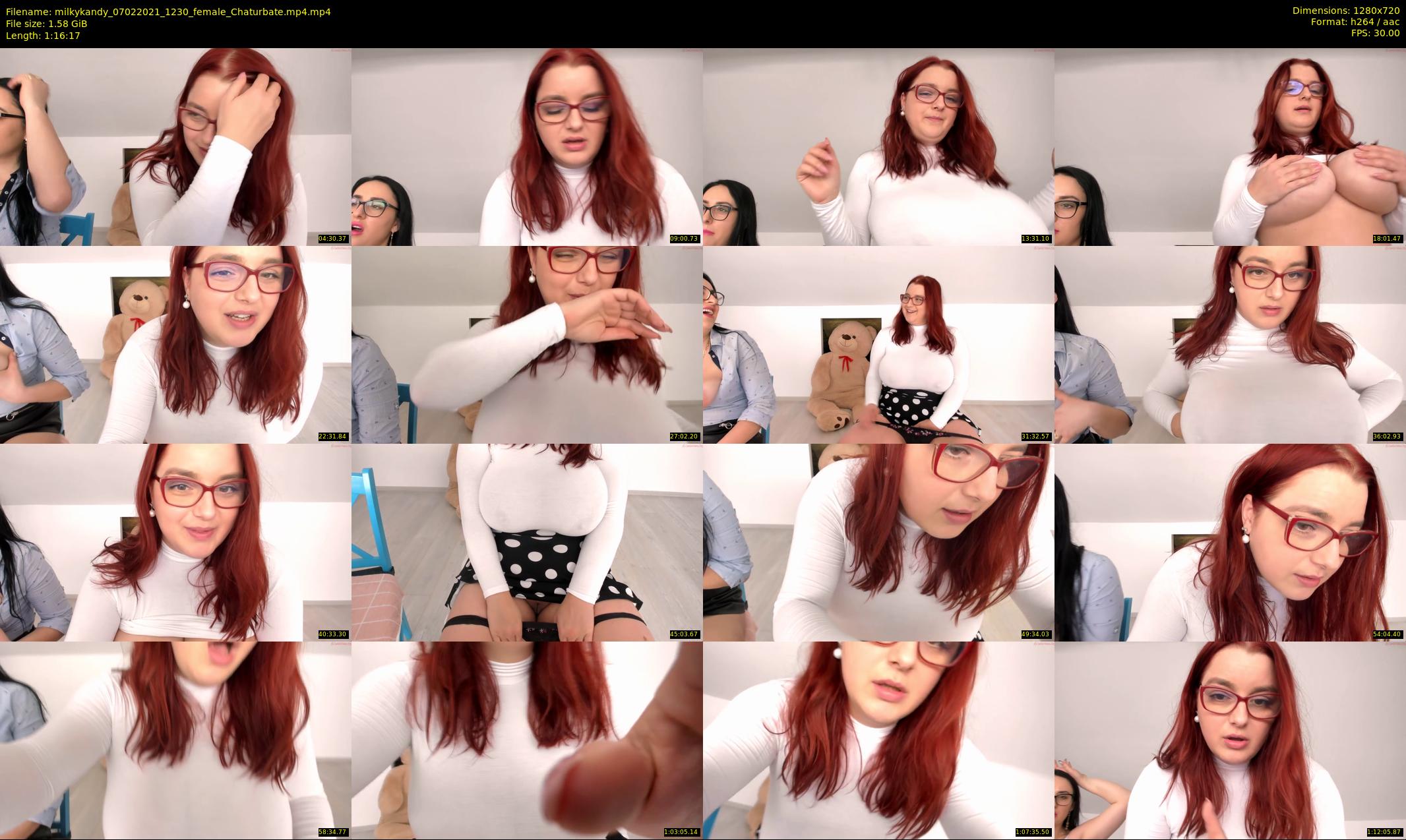 milkykandy — 77 minute Chaturbate female cam show recording, 720p, Feb 7, 2021