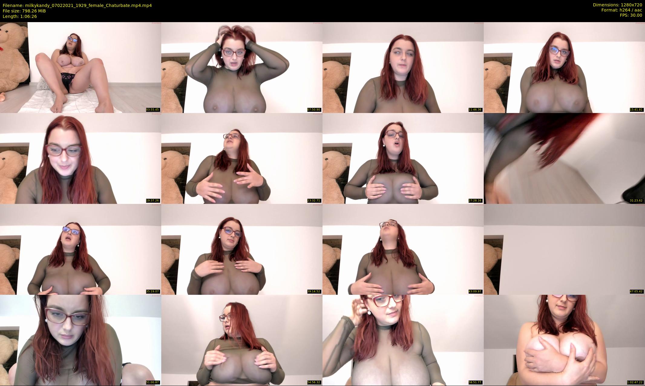 milkykandy — 67 minute Chaturbate female cam show recording, 720p, Feb 7, 2021