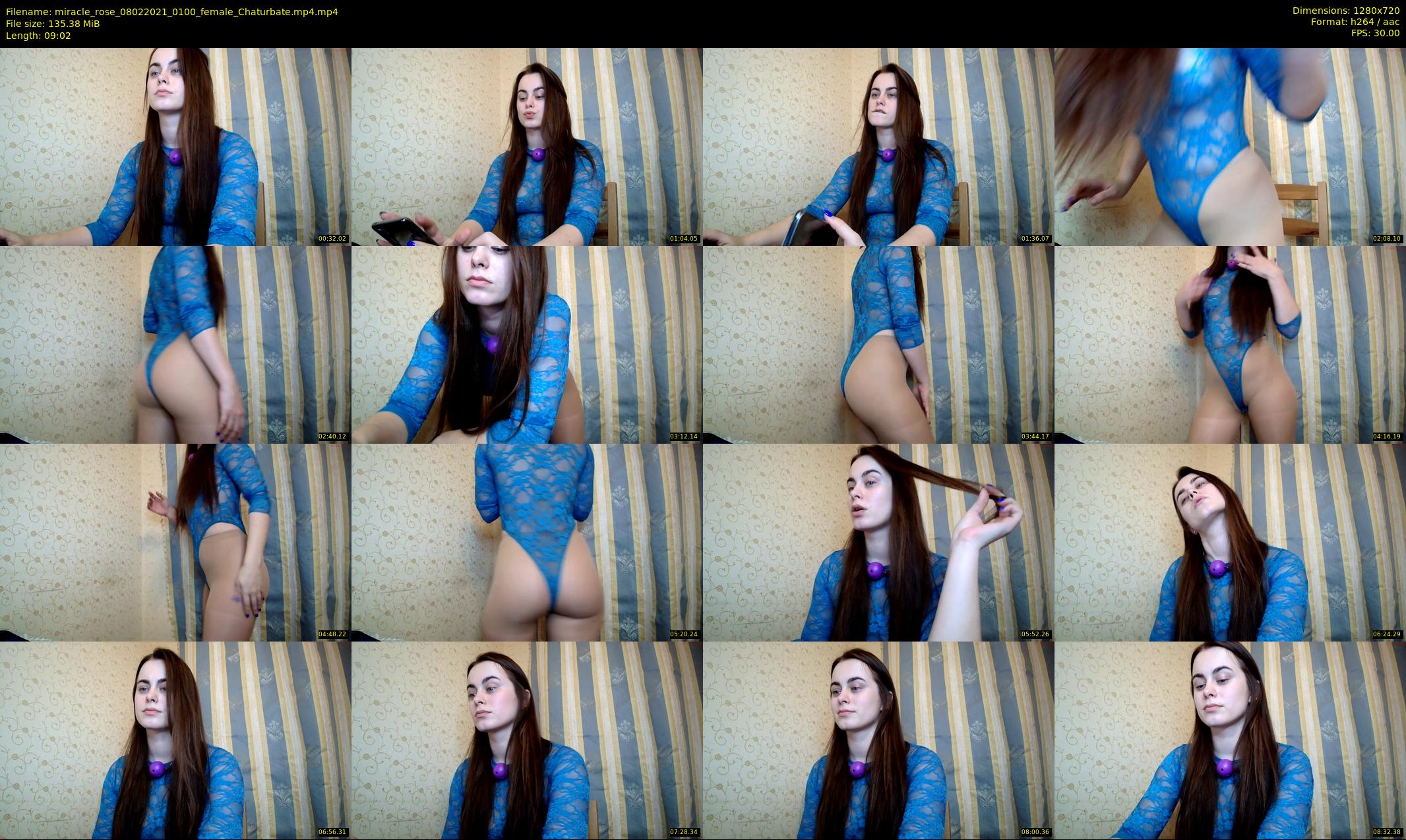 miracle_rose — 10 minute Chaturbate female cam show recording, 720p, Feb 8, 2021