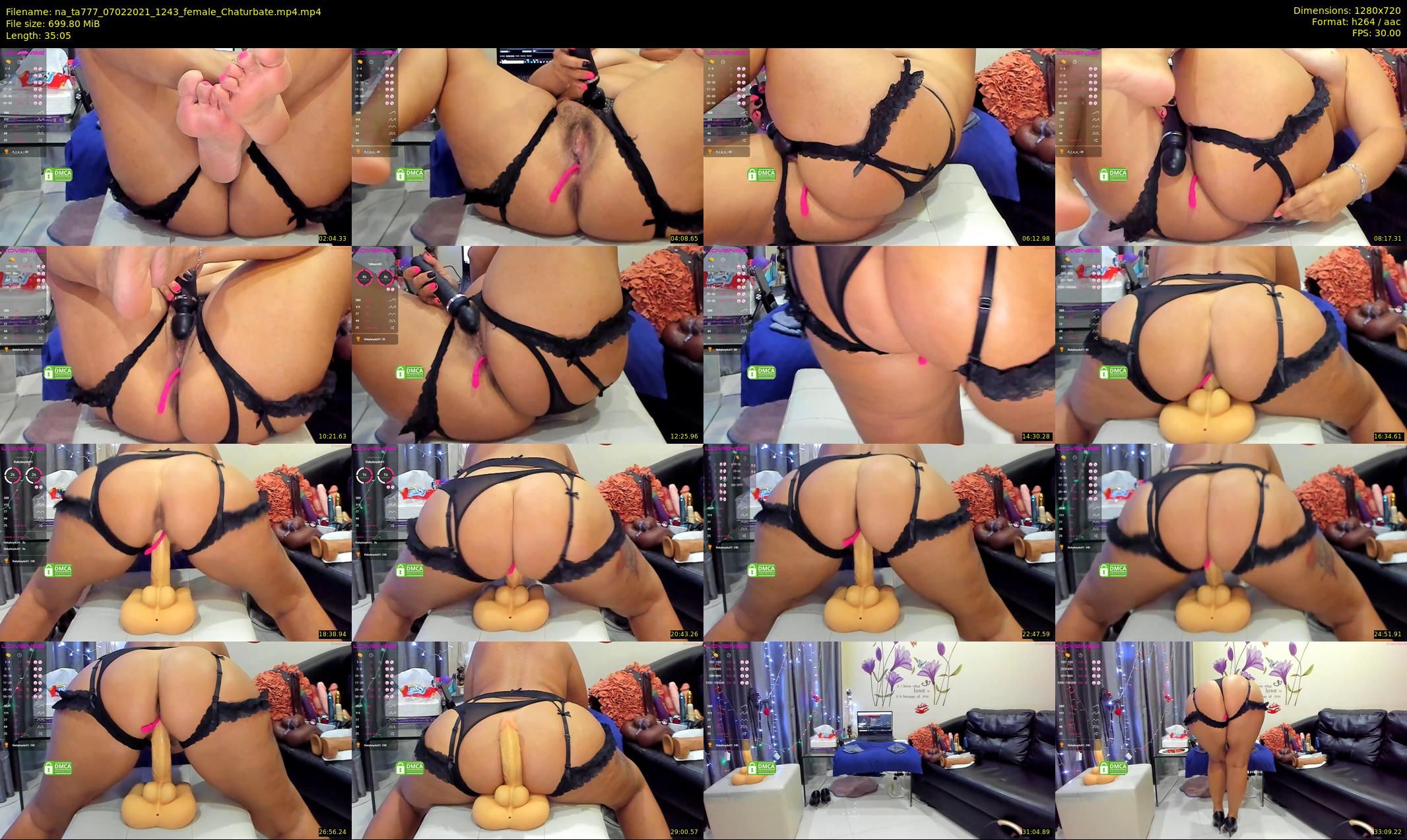 na_ta777 — 36 minute Chaturbate female cam show recording, 720p, Feb 7, 2021