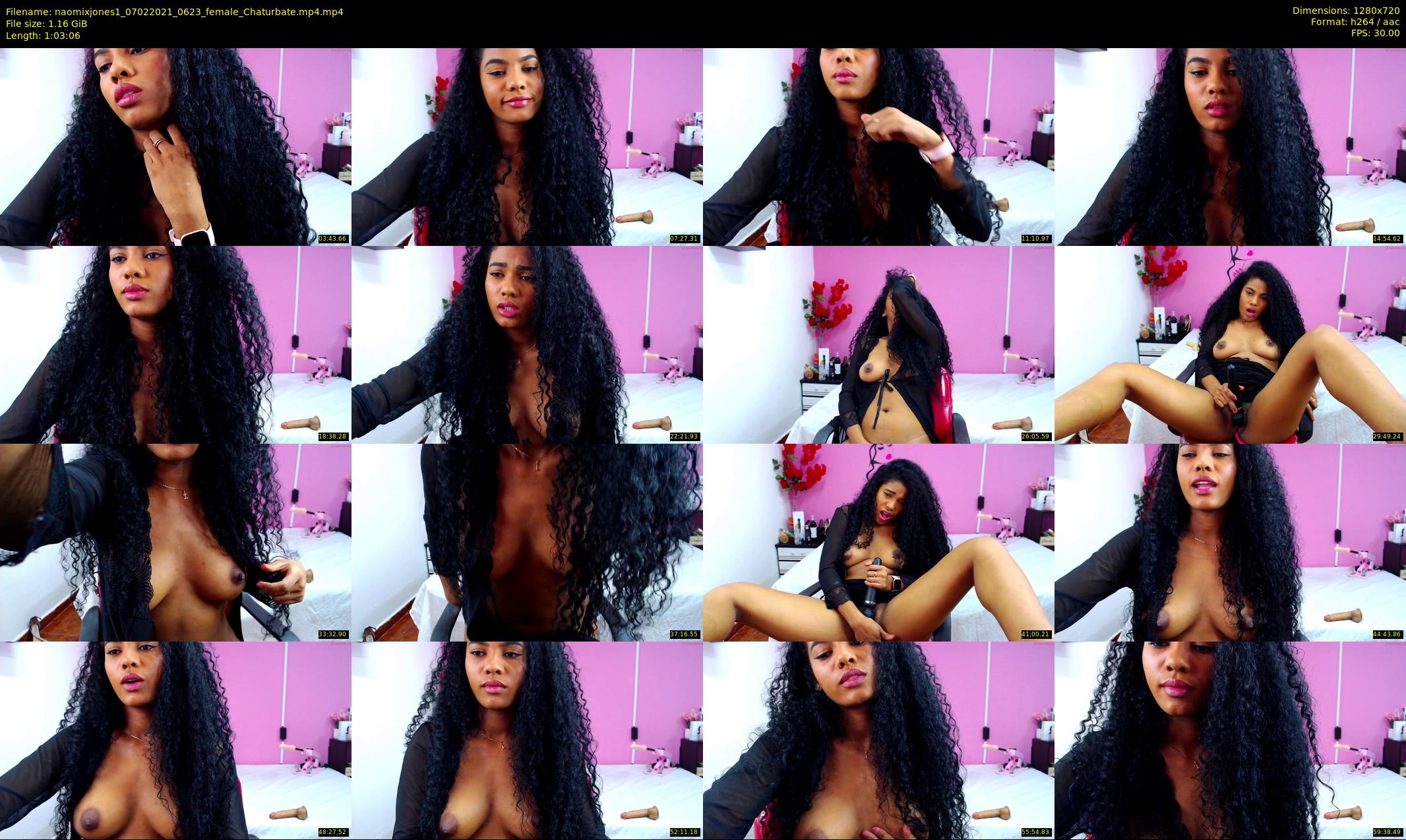 naomixjones1 — 64 minute Chaturbate female cam show recording, 720p, Feb 7, 2021