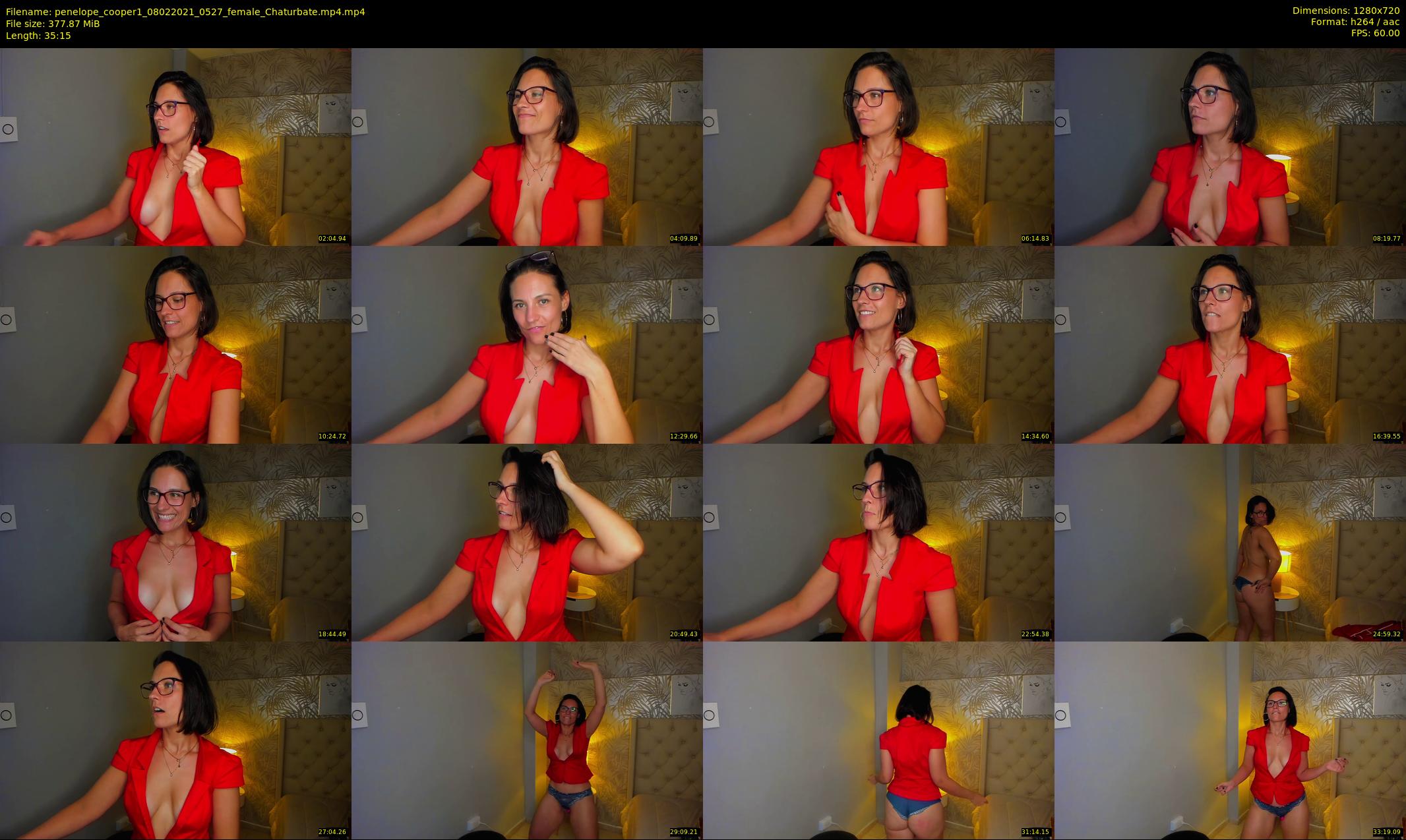 penelope_cooper1 — 36 minute Chaturbate female cam show recording, 720p, Feb 8, 2021