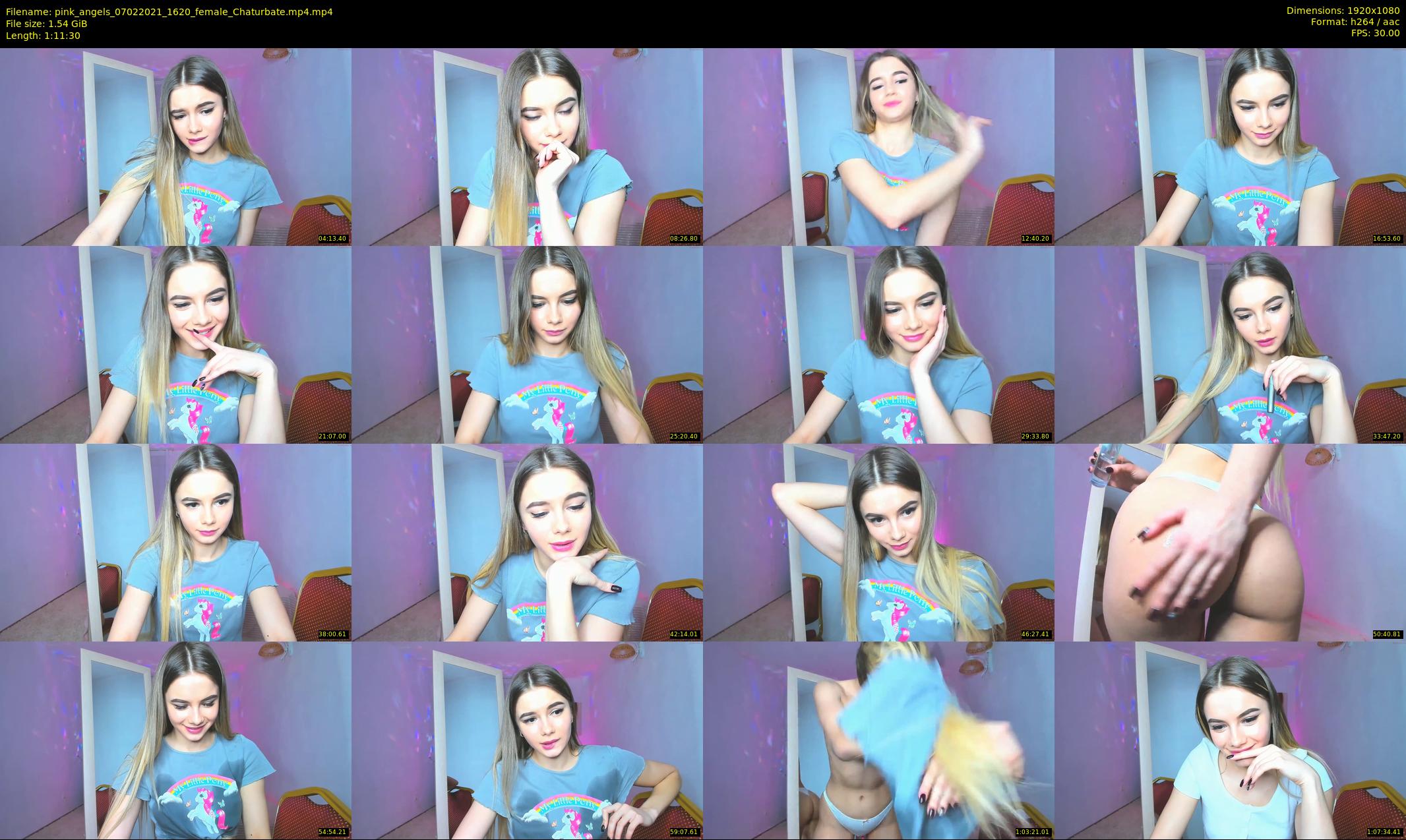 pink_angels — 72 minute Chaturbate couple cam show recording, 1080p, Feb 7, 2021