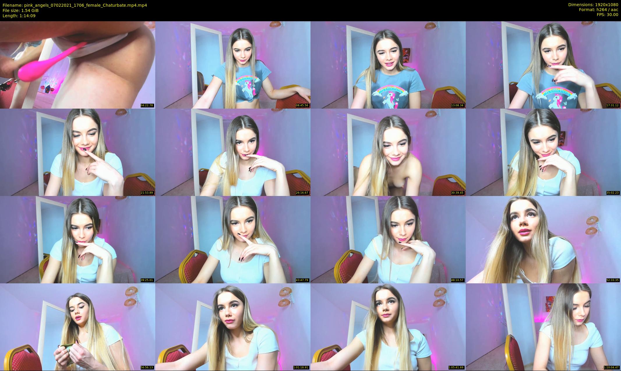 pink_angels — 75 minute Chaturbate couple cam show recording, 1080p, Feb 7, 2021