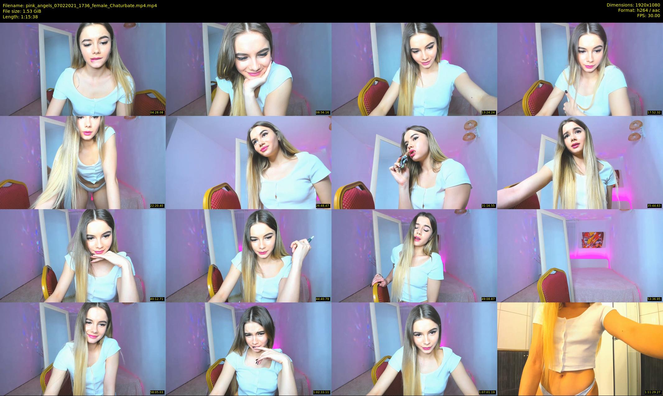 pink_angels — 76 minute Chaturbate couple cam show recording, 1080p, Feb 7, 2021