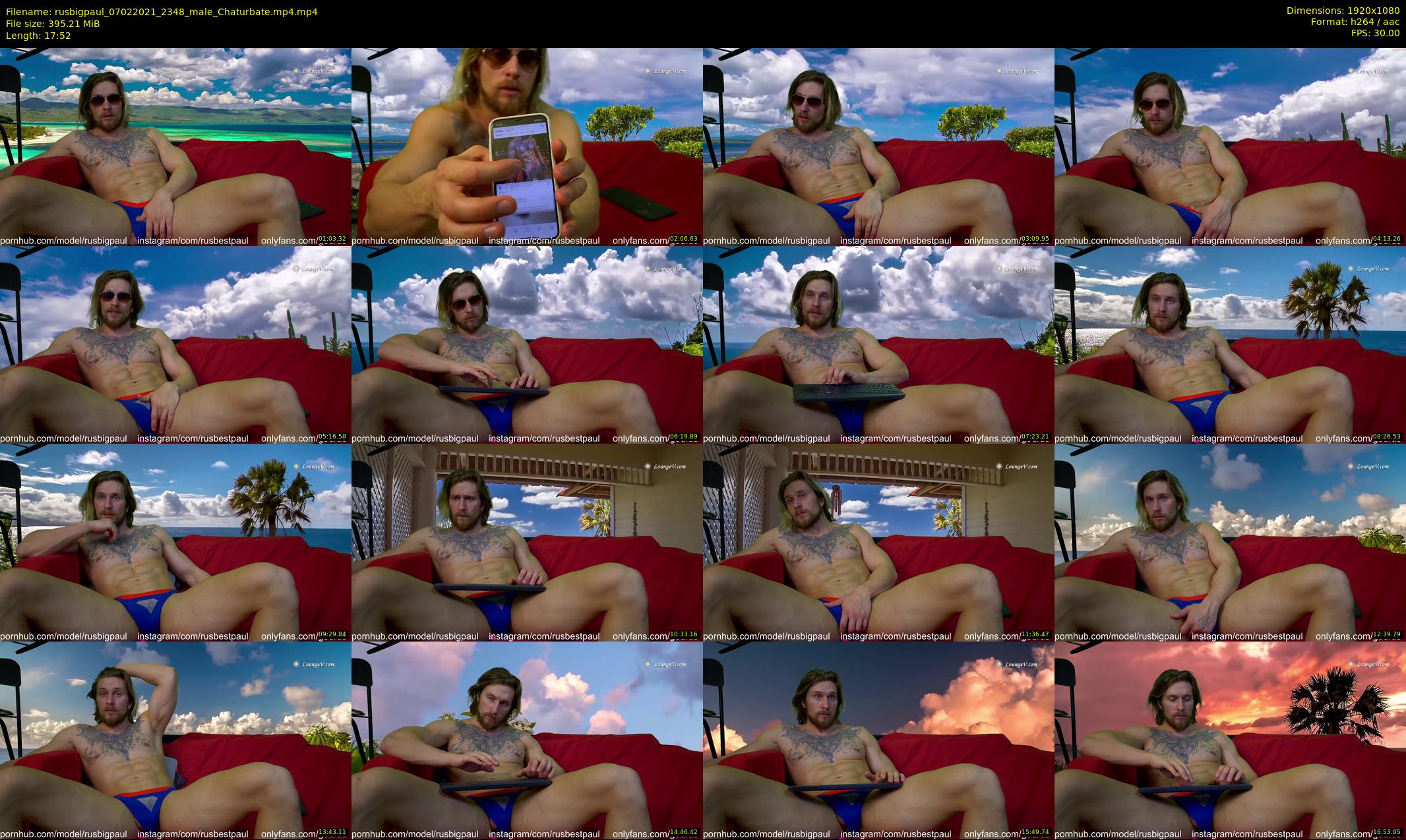 rusbigpaul — 18 minute Chaturbate male cam show recording, 1080p, Feb 7, 2021