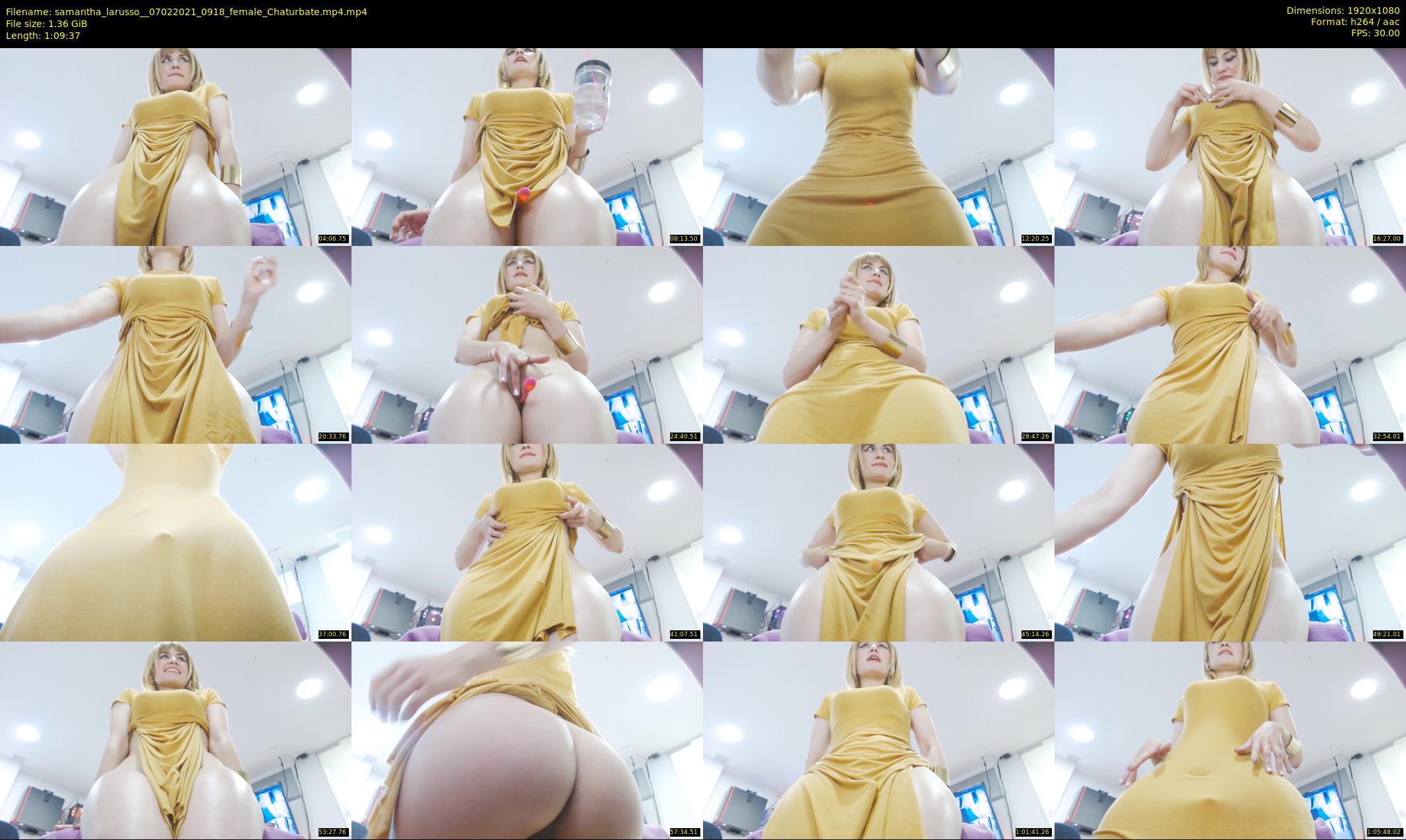 samantha_larusso_ — 70 minute Chaturbate couple cam show recording, 1080p, Feb 7, 2021