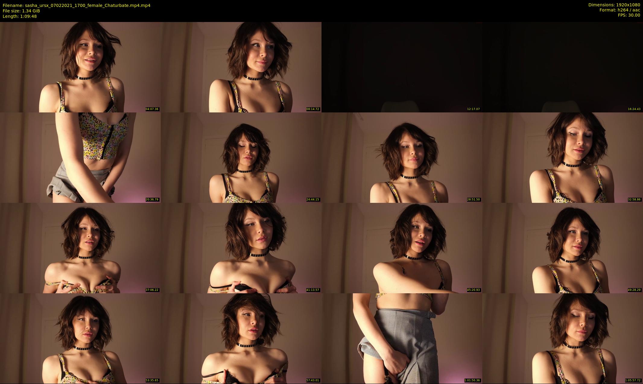 sasha_ursx — 70 minute Chaturbate female cam show recording, 1080p, Feb 7, 2021