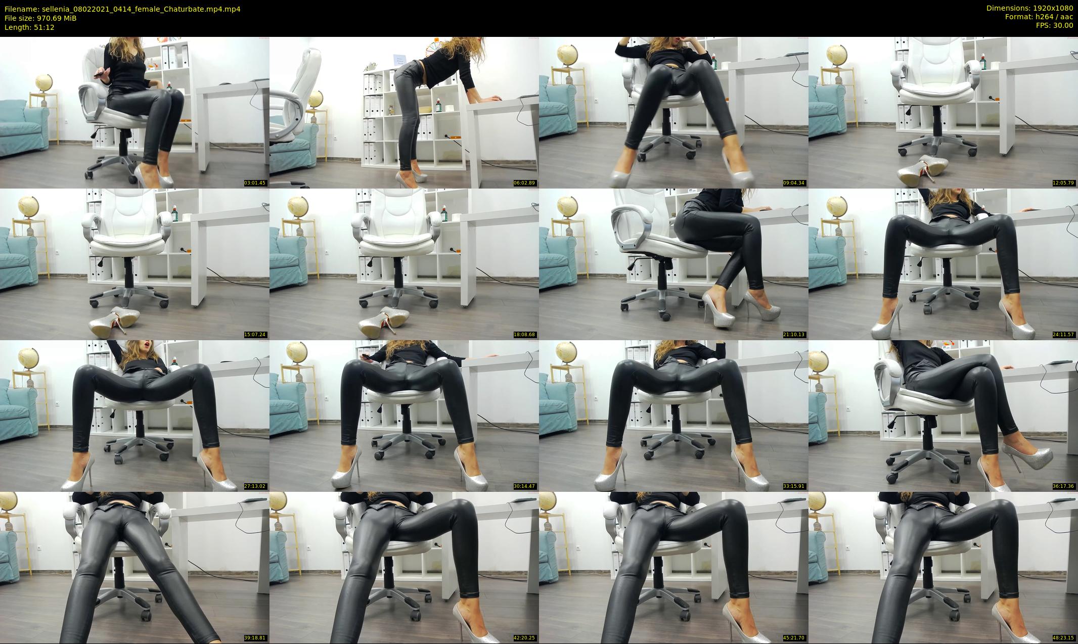 sellenia — 52 minute Chaturbate female cam show recording, 1080p, Feb 8, 2021
