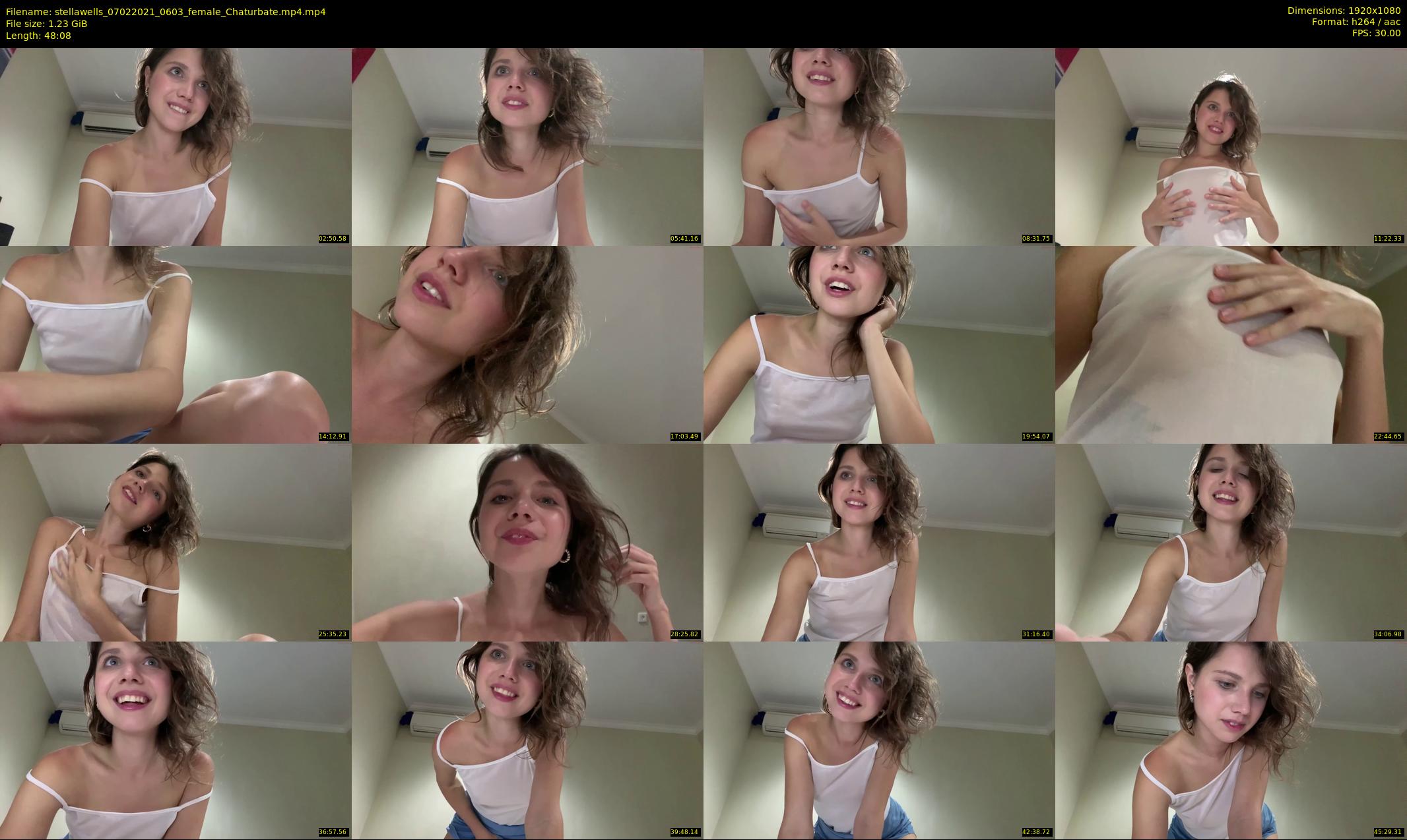 stellawells — 49 minute Chaturbate female cam show recording, 1080p, Feb 7, 2021