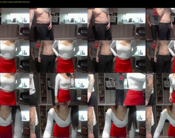 tattoo_couple77 — 3 minute Chaturbate couple cam show recording, 720p, Feb 7, 2021
