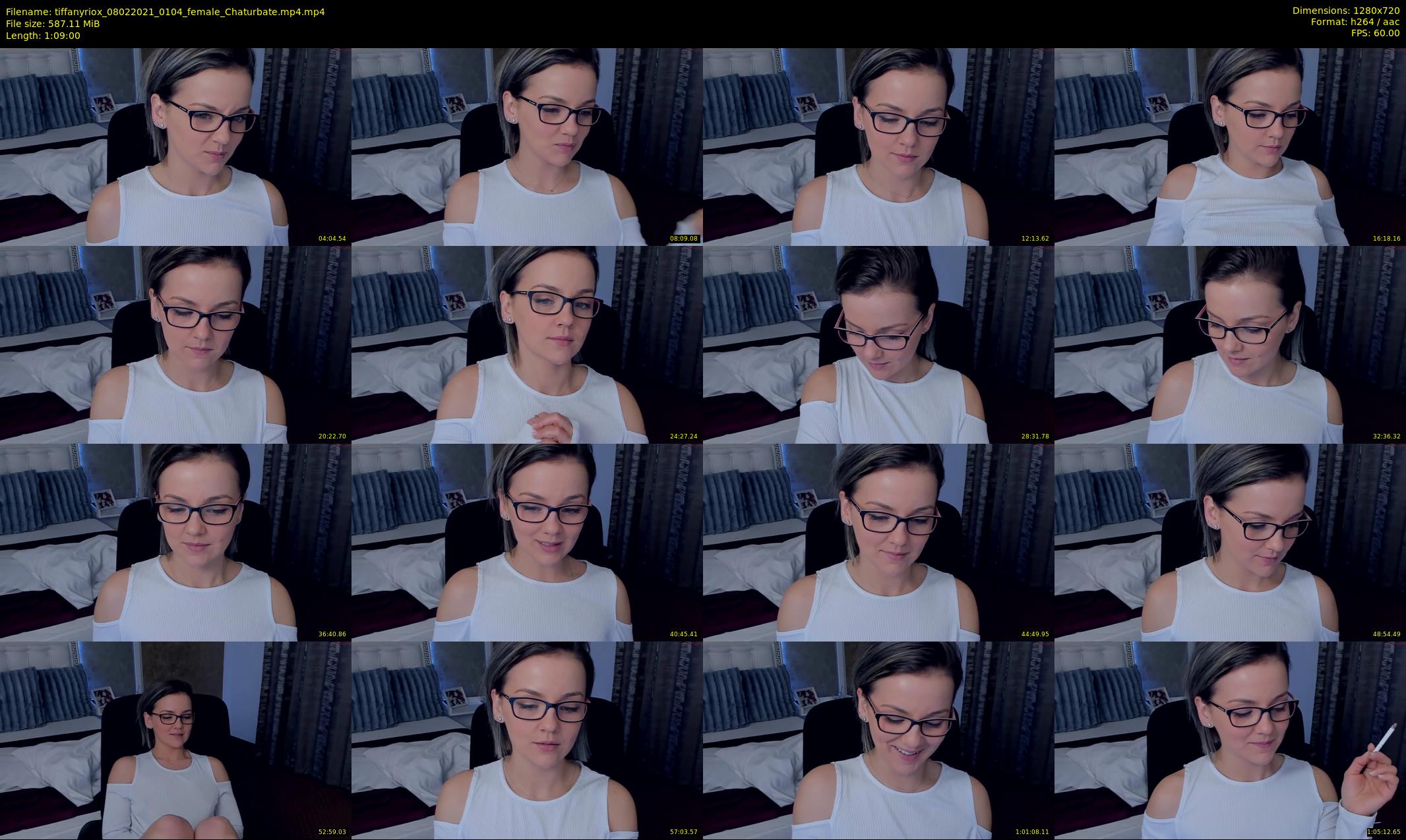 tiffanyriox — 69 minute Chaturbate female cam show recording, 720p, Feb 8, 2021