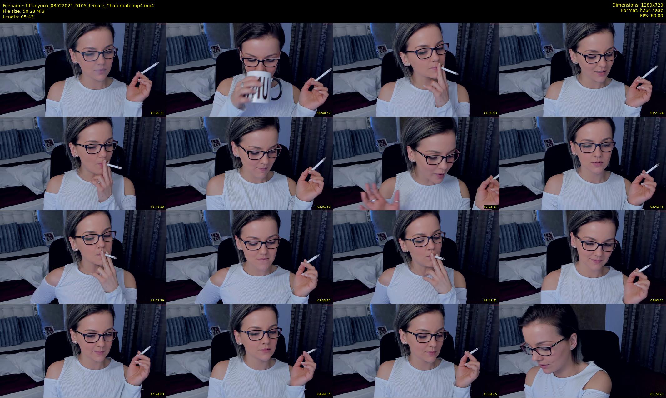 tiffanyriox — 6 minute Chaturbate female cam show recording, 720p, Feb 8, 2021