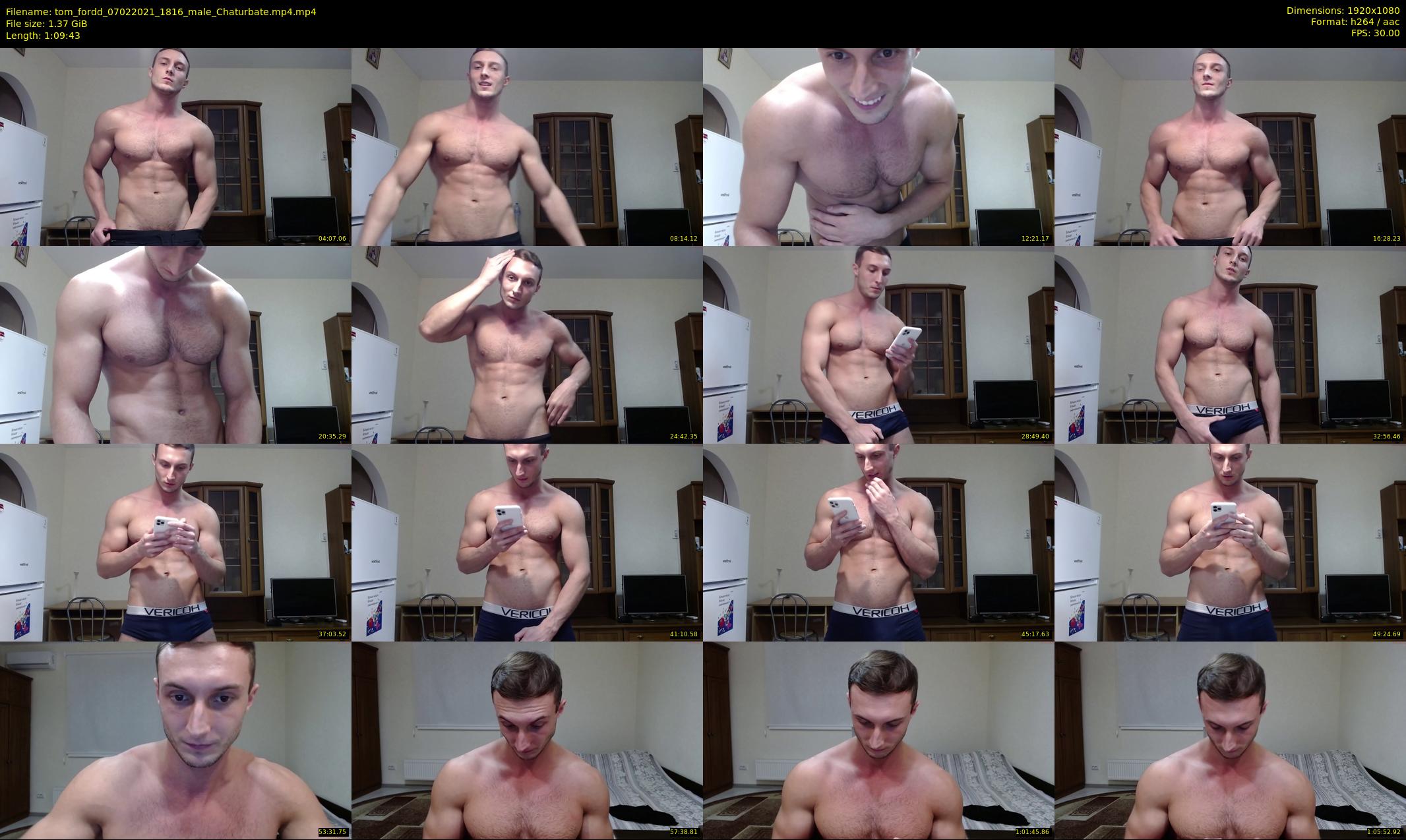 tom_fordd — 70 minute Chaturbate male cam show recording, 1080p, Feb 7, 2021