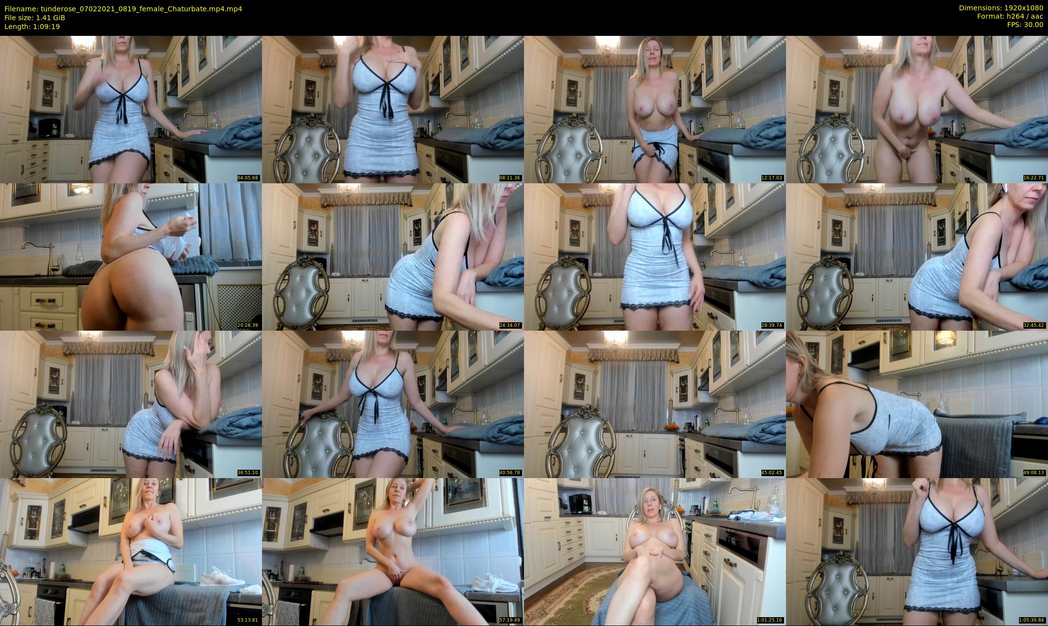 tunderose — 70 minute Chaturbate female cam show recording, 1080p, Feb 7, 2021