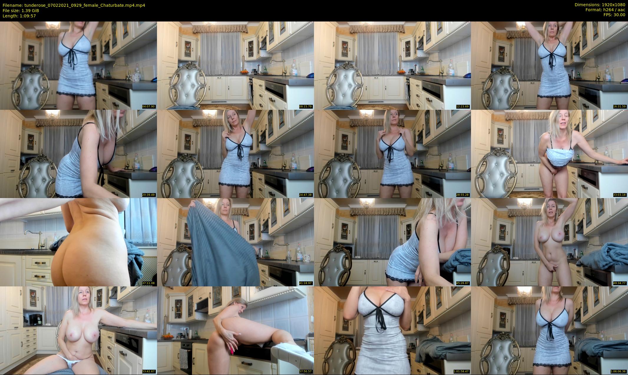 tunderose — 70 minute Chaturbate female cam show recording, 1080p, Feb 7, 2021