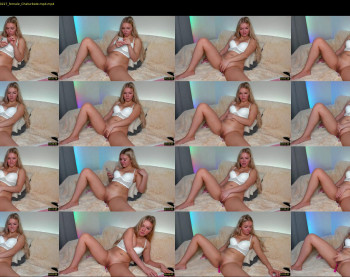 urblonde001 — 12 minute Chaturbate female cam show recording, 1080p, Feb 8, 2021