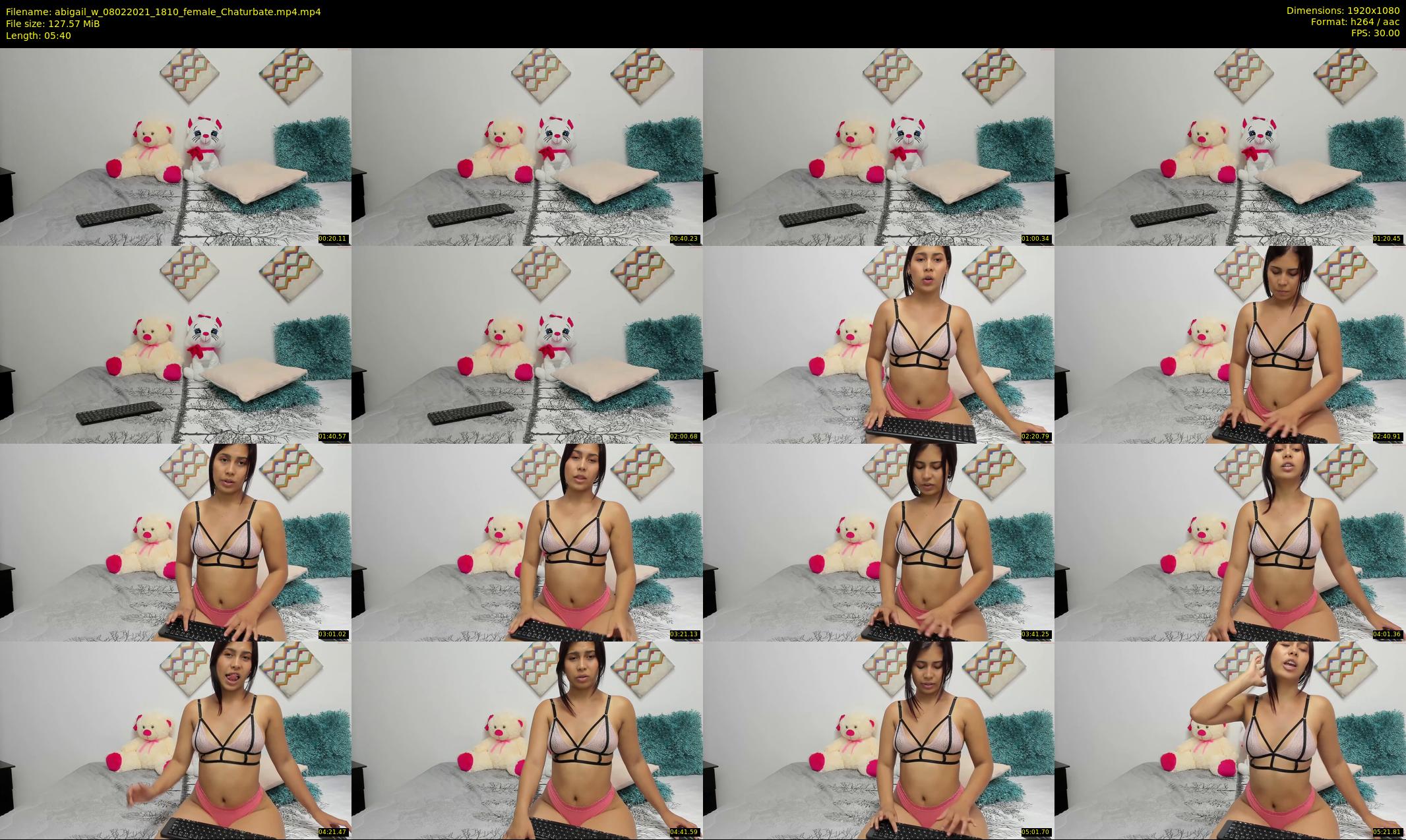 abigail_w — 6 minute Chaturbate female cam show recording, 1080p, Feb 8, 2021