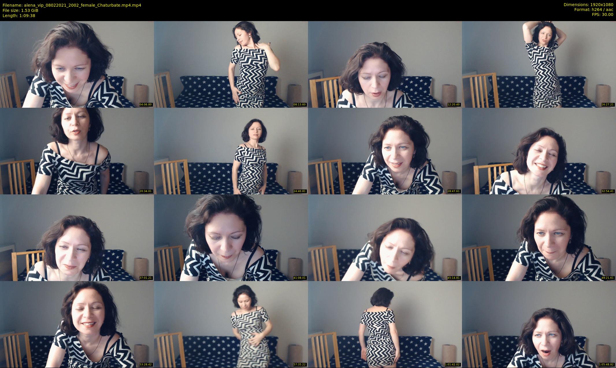 alena_vip — 70 minute Chaturbate female cam show recording, 1080p, Feb 8, 2021