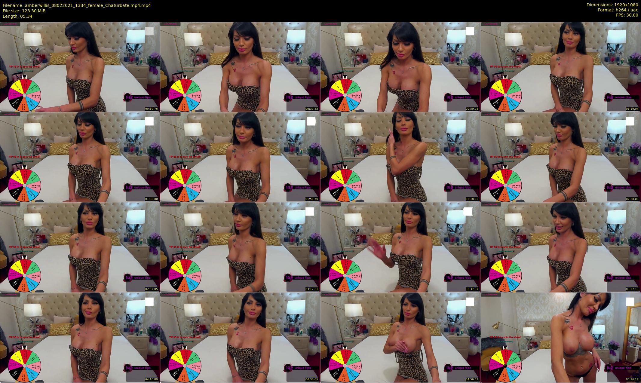 amberwillis — 6 minute Chaturbate female cam show recording, 1080p, Feb 8, 2021