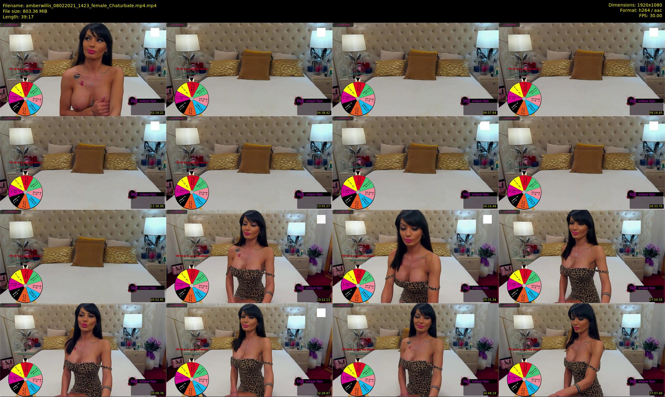 amberwillis — 40 minute Chaturbate female cam show recording, 1080p, Feb 8, 2021