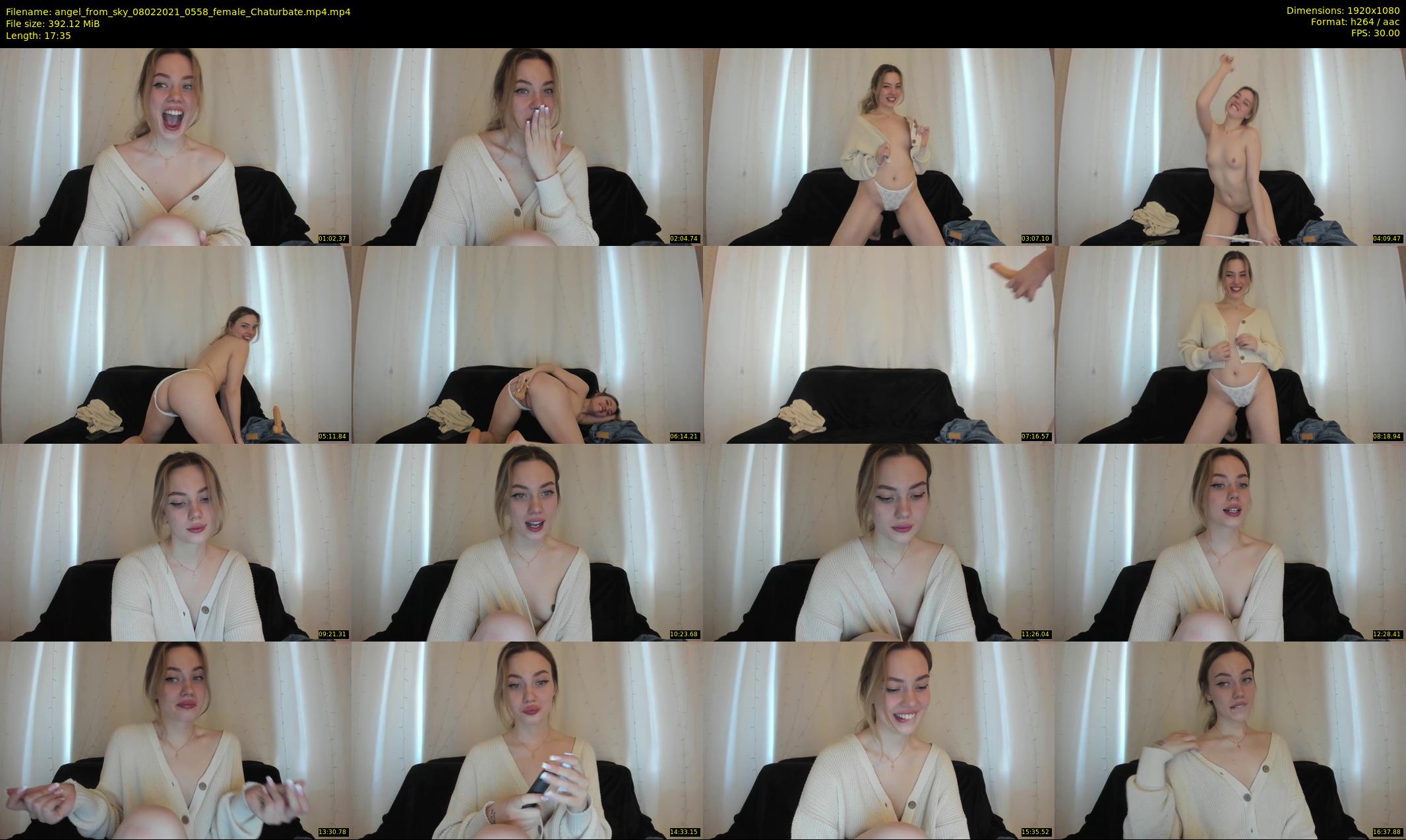angel_from_sky — 18 minute Chaturbate female cam show recording, 1080p, Feb 8, 2021