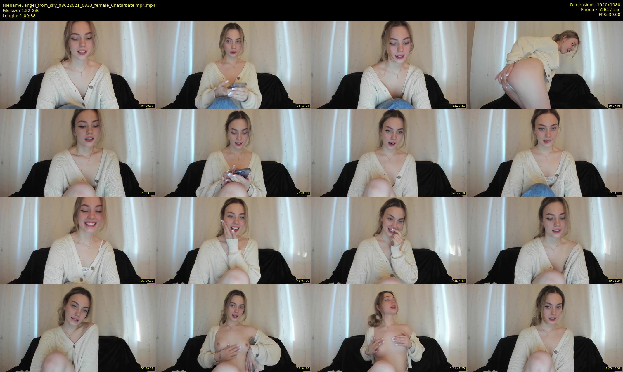 angel_from_sky — 70 minute Chaturbate female cam show recording, 1080p, Feb 8, 2021