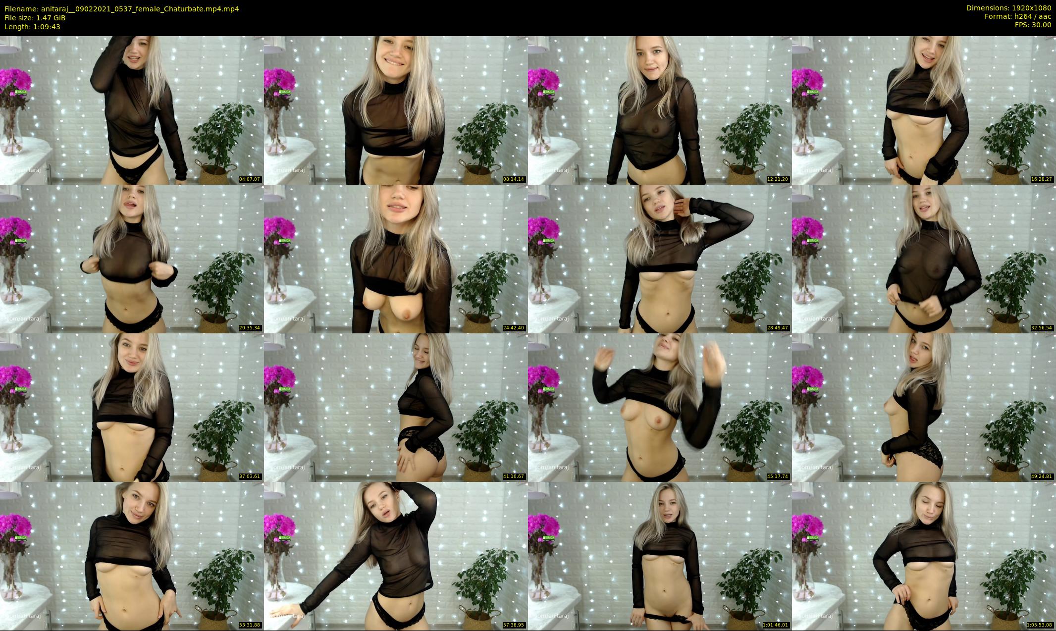 anitaraj_ — 70 minute Chaturbate female cam show recording, 1080p, Feb 9, 2021