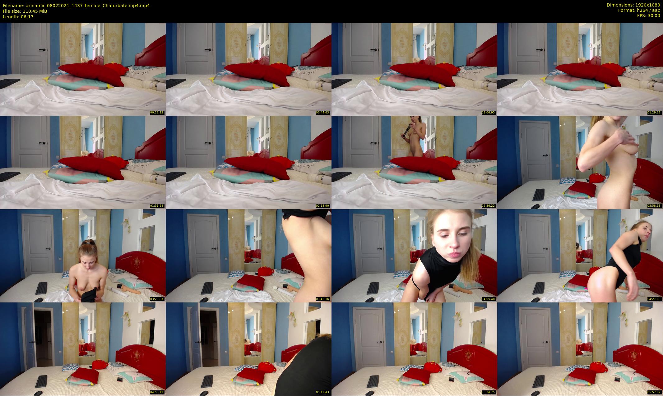 arinamir — 7 minute Chaturbate female cam show recording, 1080p, Feb 8, 2021