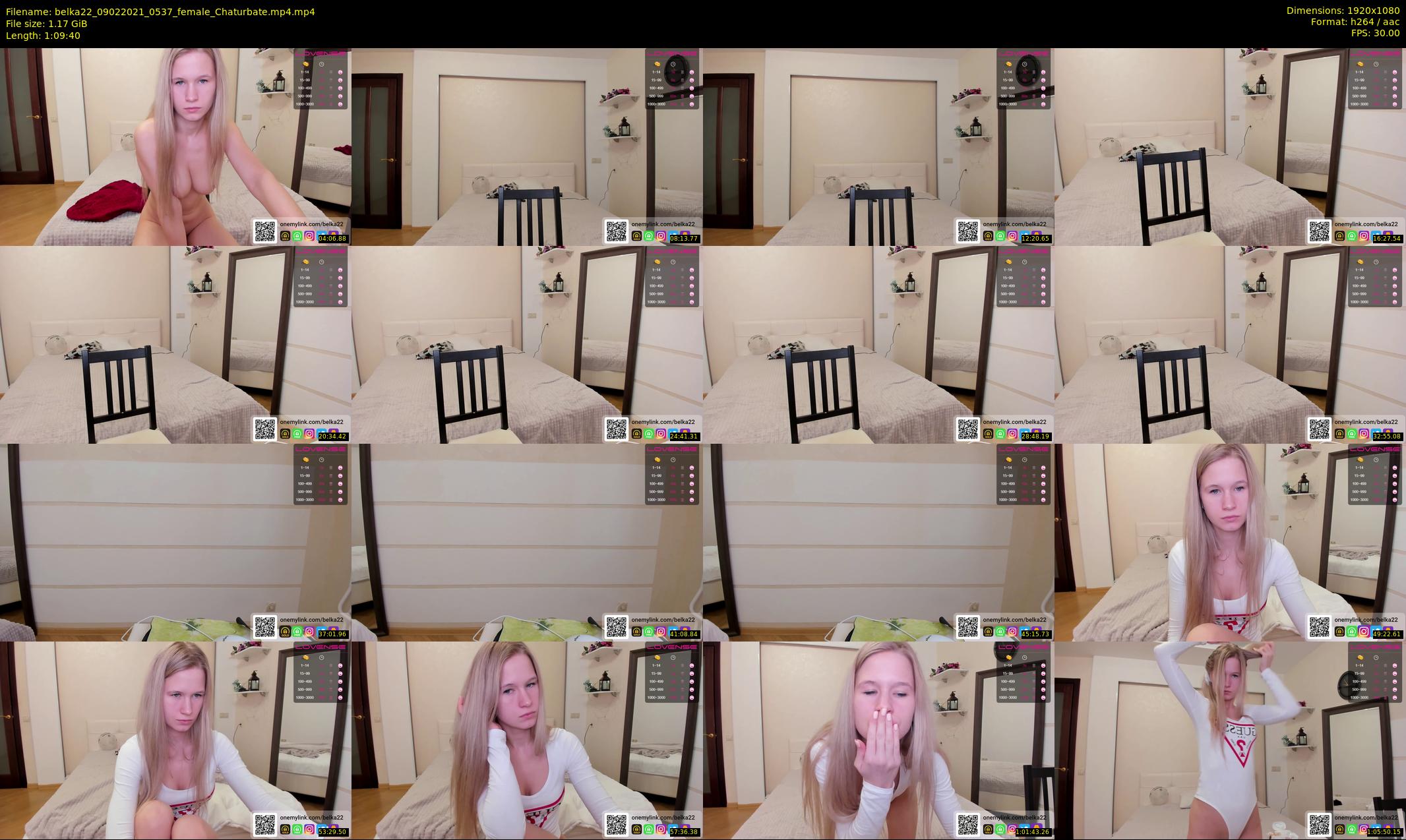belka22 — 70 minute Chaturbate female cam show recording, 1080p, Feb 9, 2021