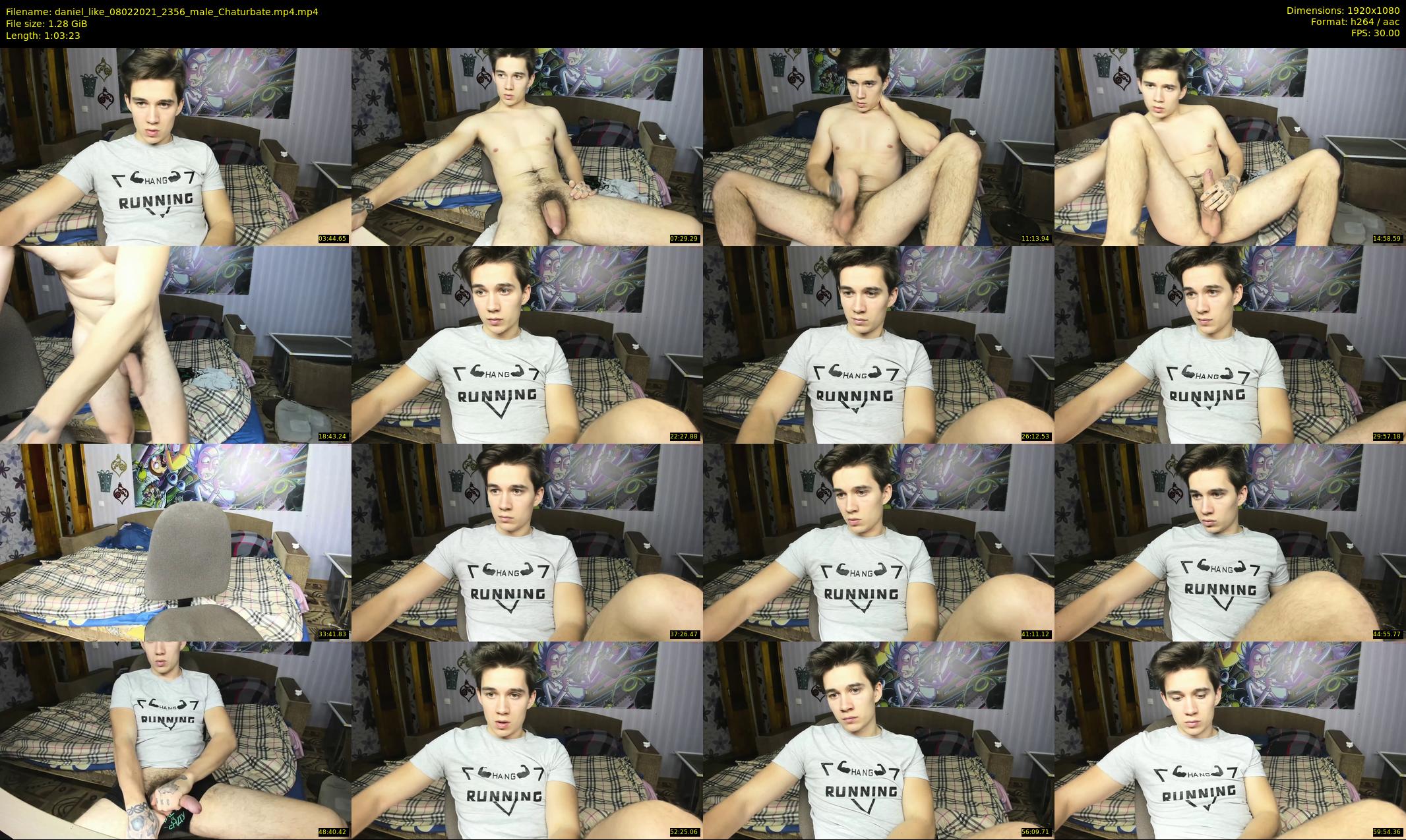 daniel_like — 64 minute Chaturbate male cam show recording, 1080p, Feb 8, 2021