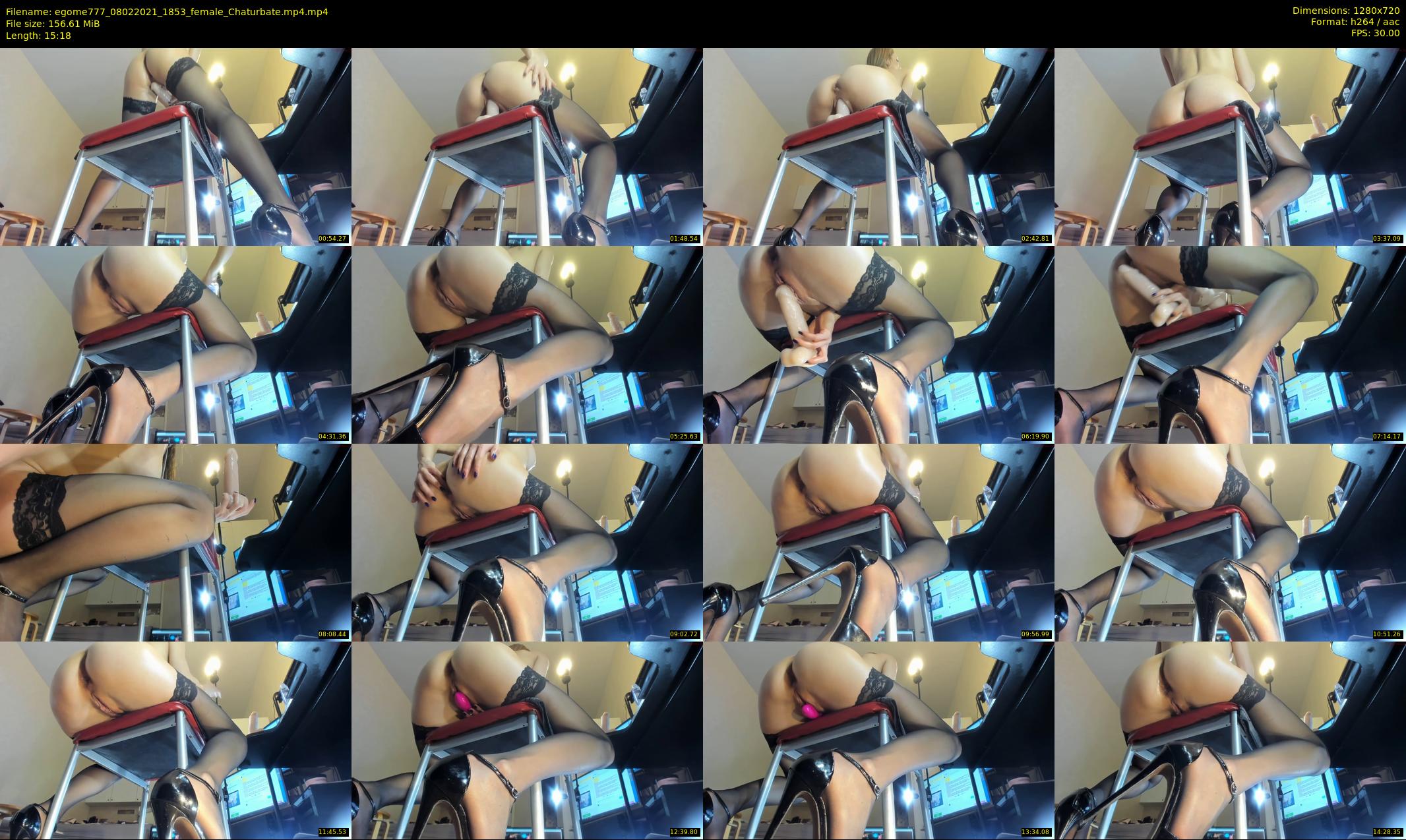 egome777 — 16 minute Chaturbate female cam show recording, 720p, Feb 8, 2021